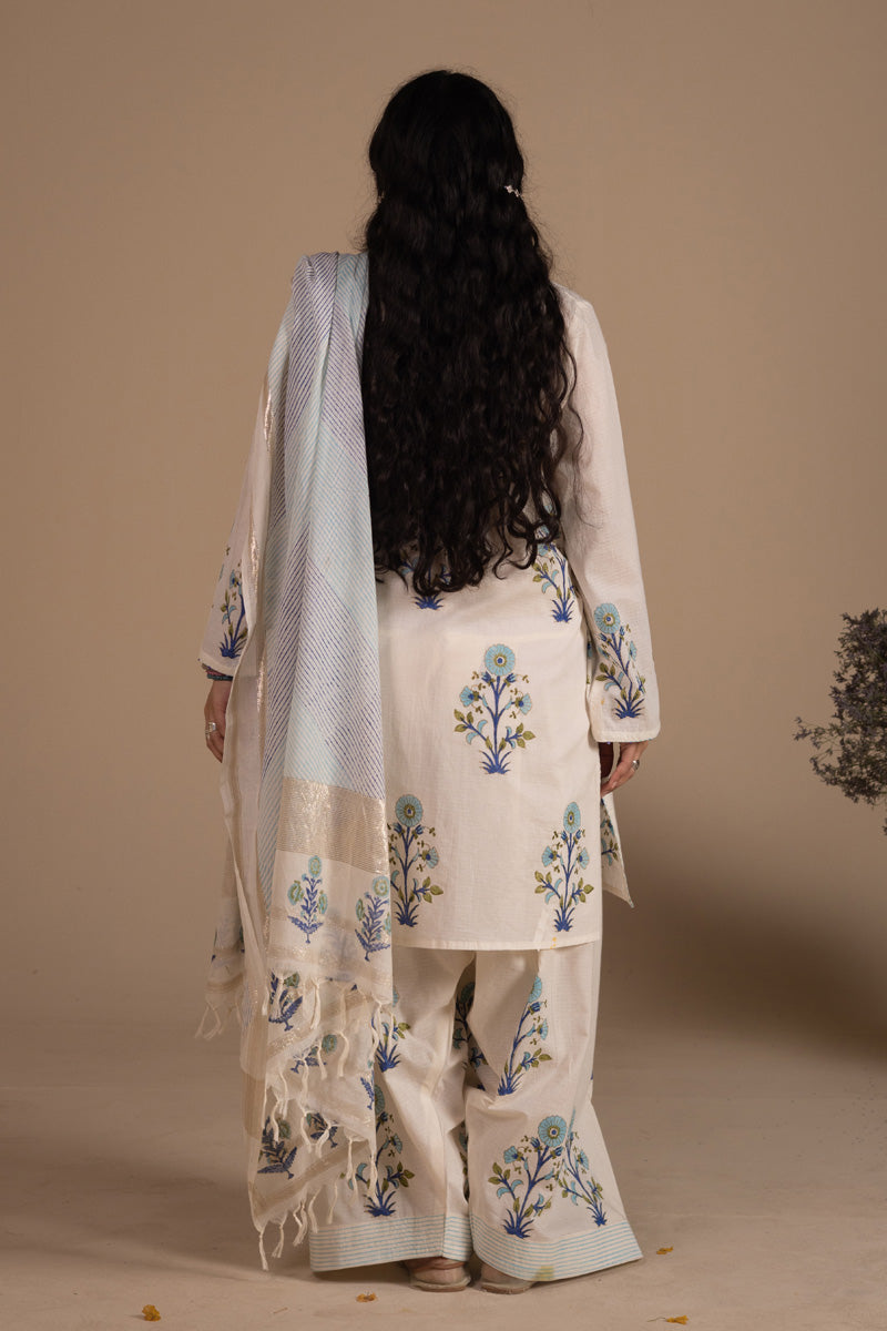 Khas Hand-Block Printed Ensemble