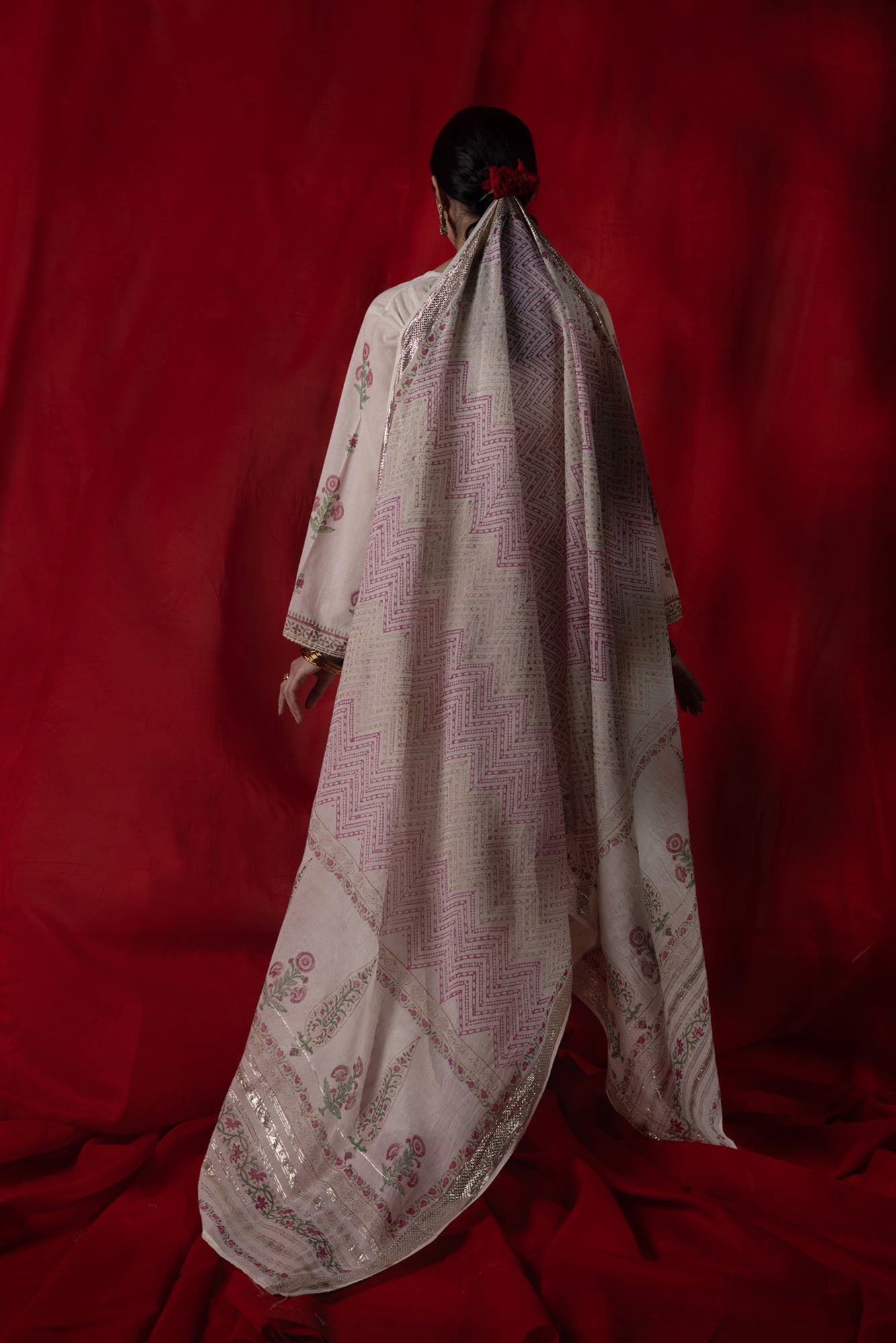 Gulnar Block-Printed Set