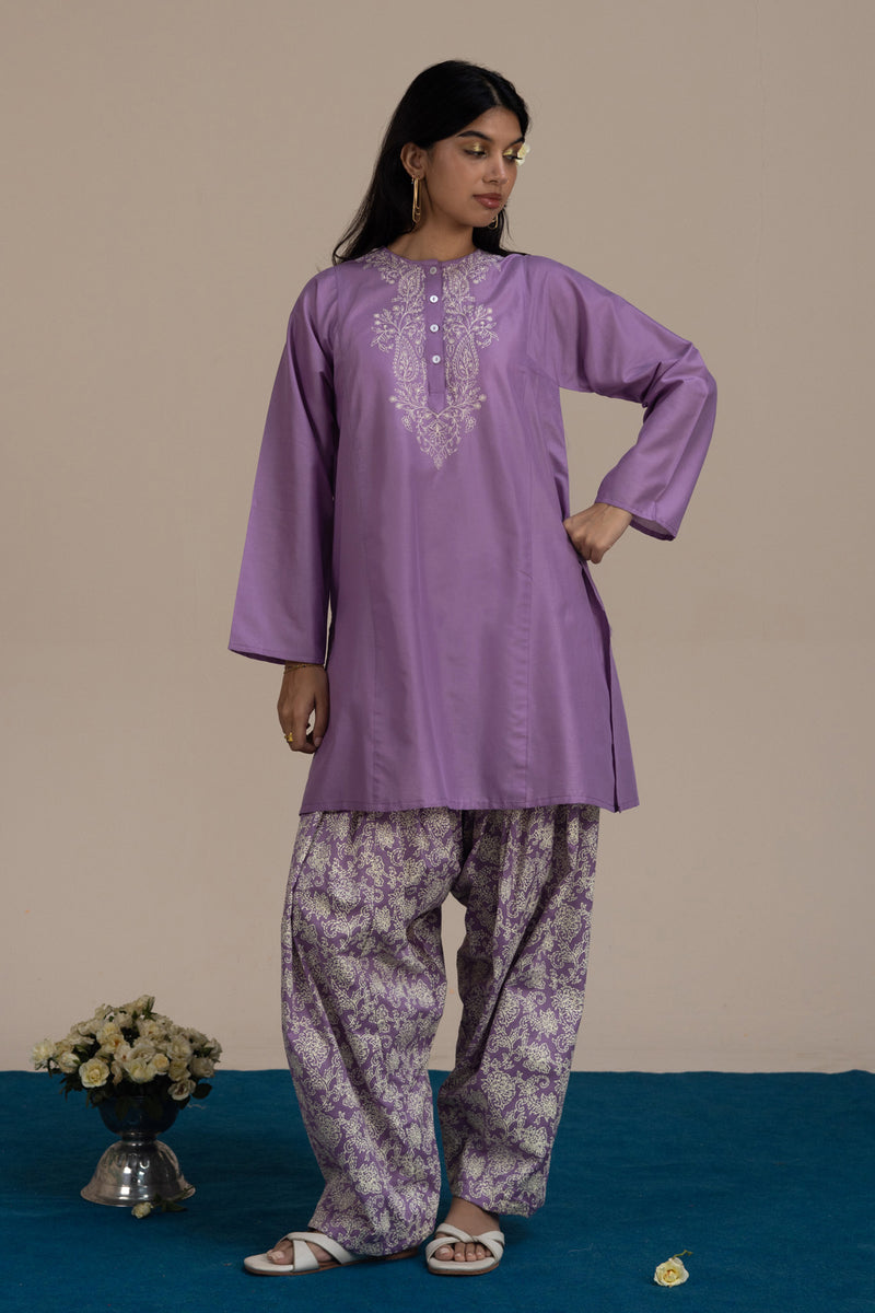 Mauve Melody Co-Ord Set