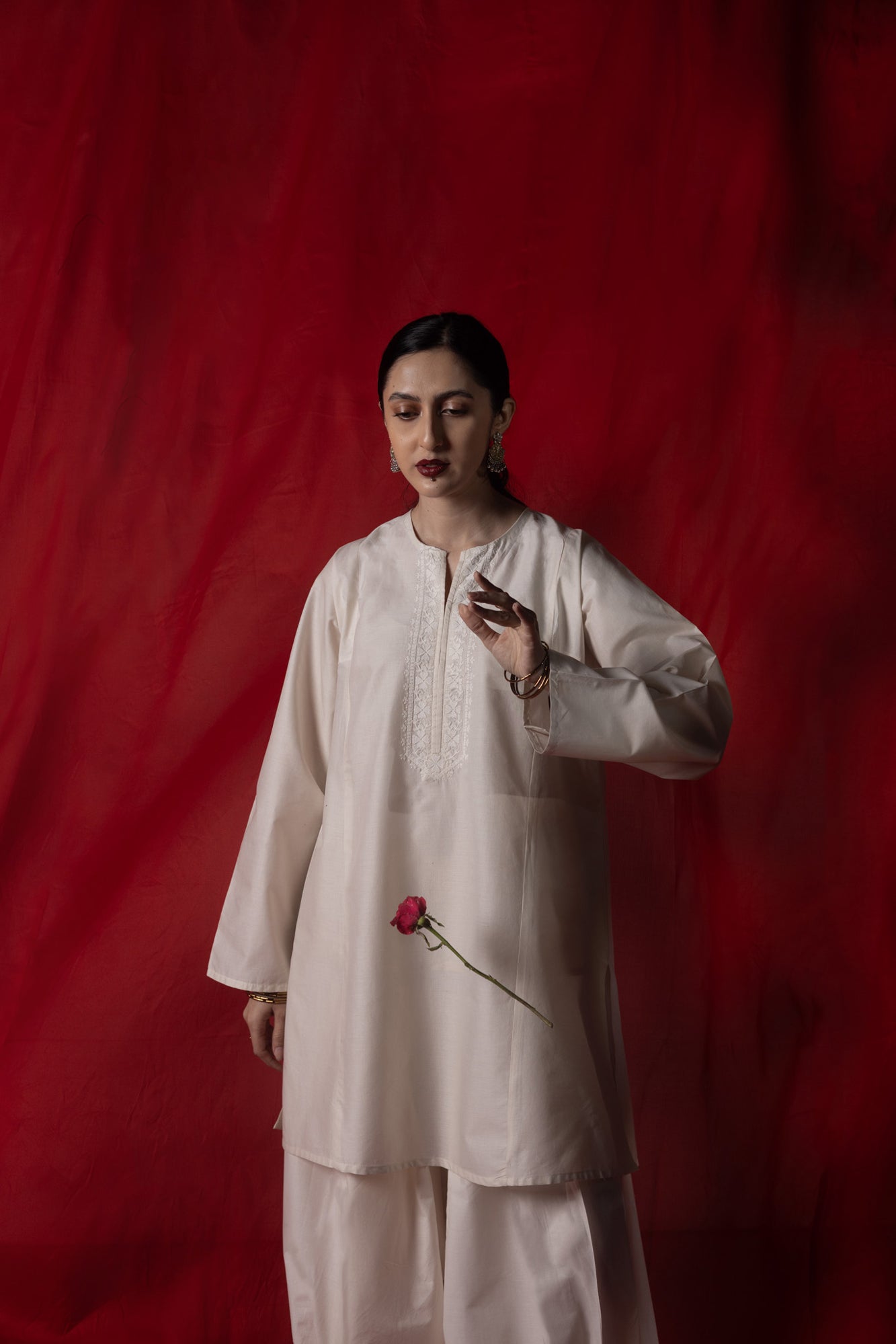 Embroidered Edit Kurta