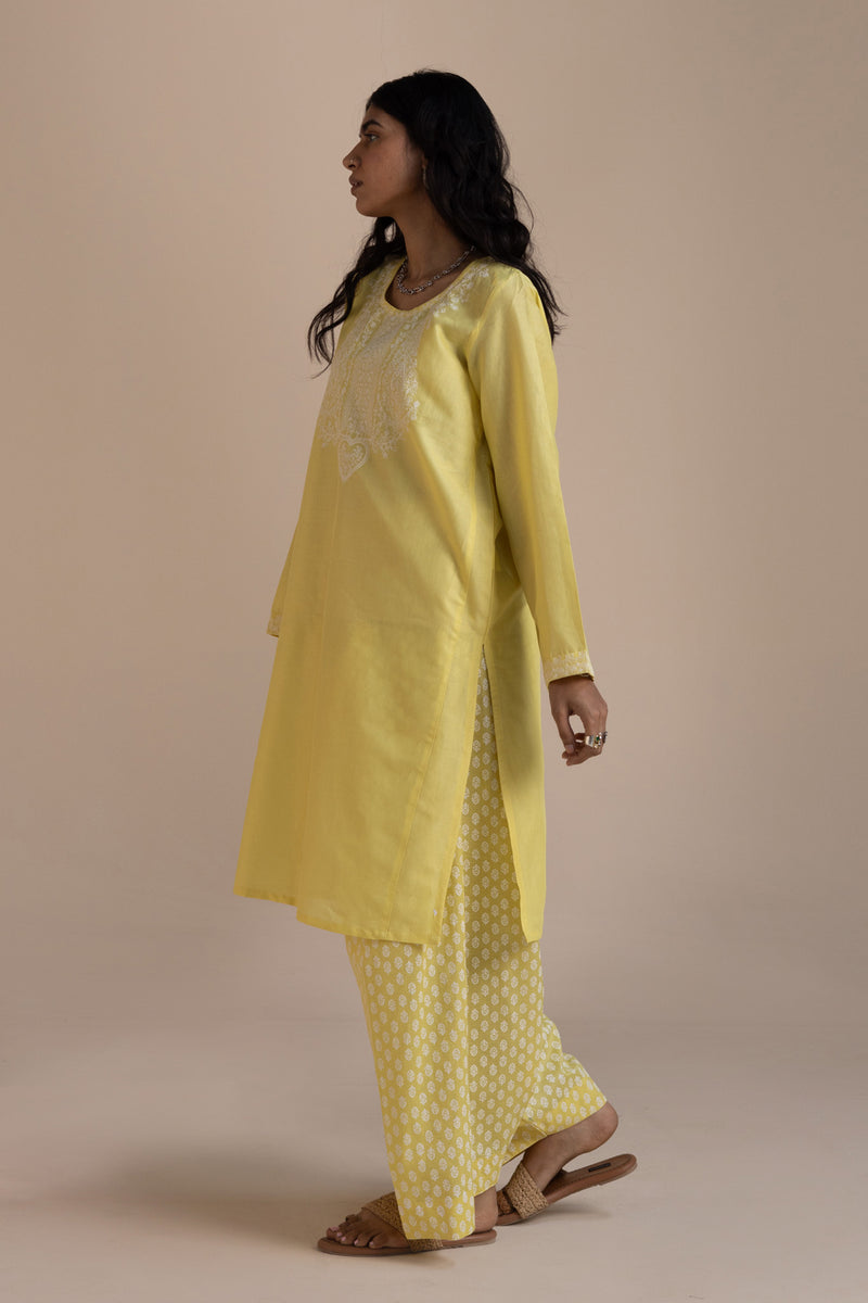 Soft Heart Embroidered Set