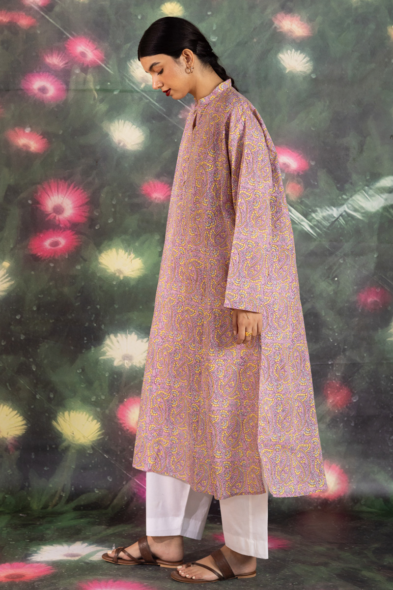 Block-Printed Chambeli Kurta