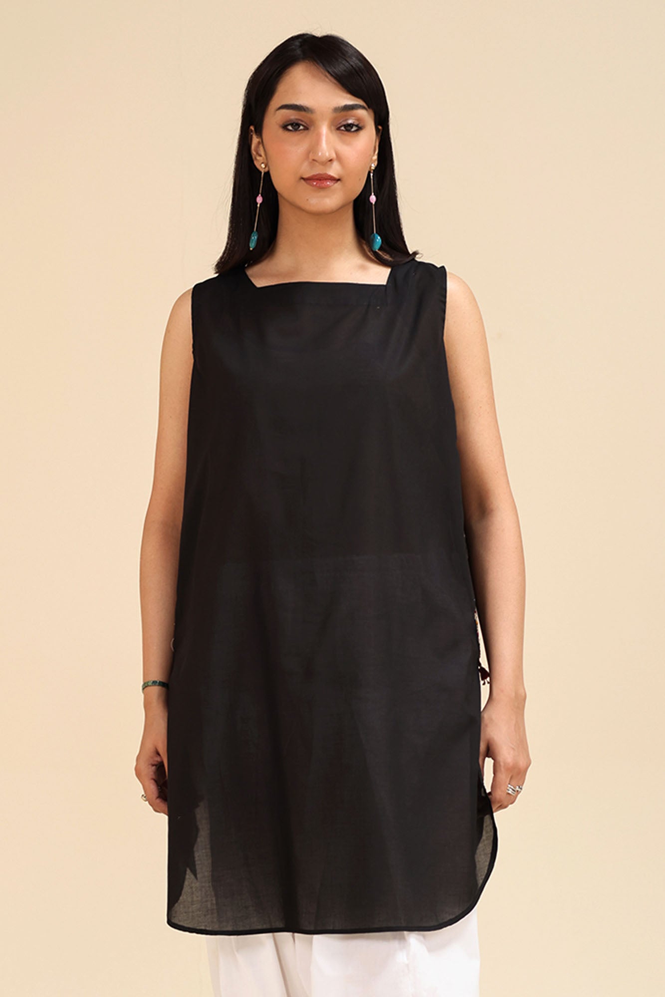 Midnight Tassel Shirt