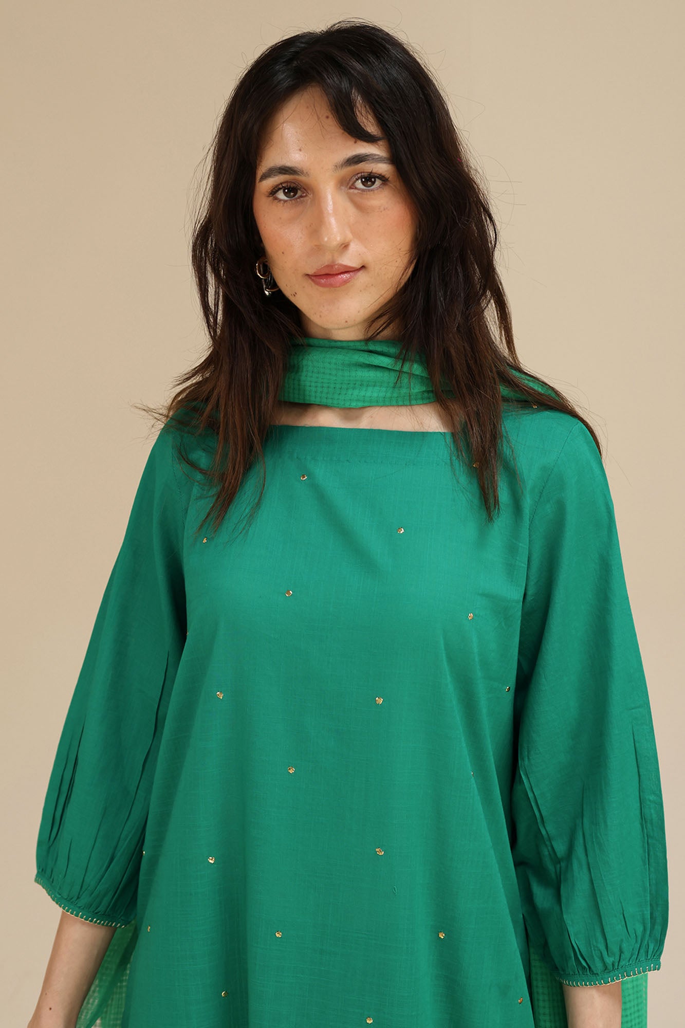 Mukaish Mist Farshi Set