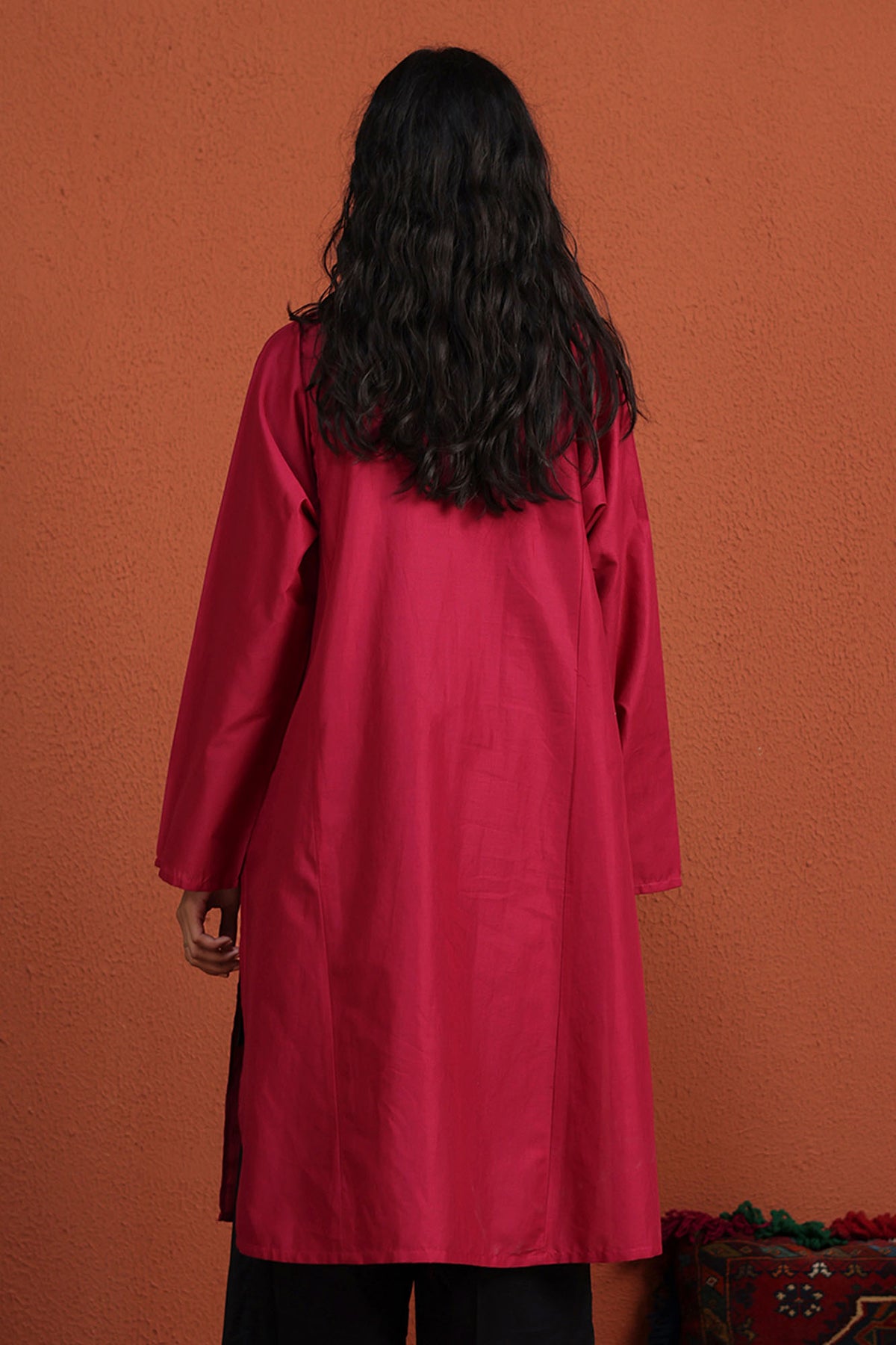 Paisley Embroidered Kurta