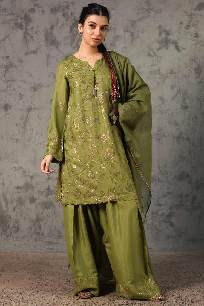 Generation Kalamkaar Sitara Farshi Ensemble, view 1