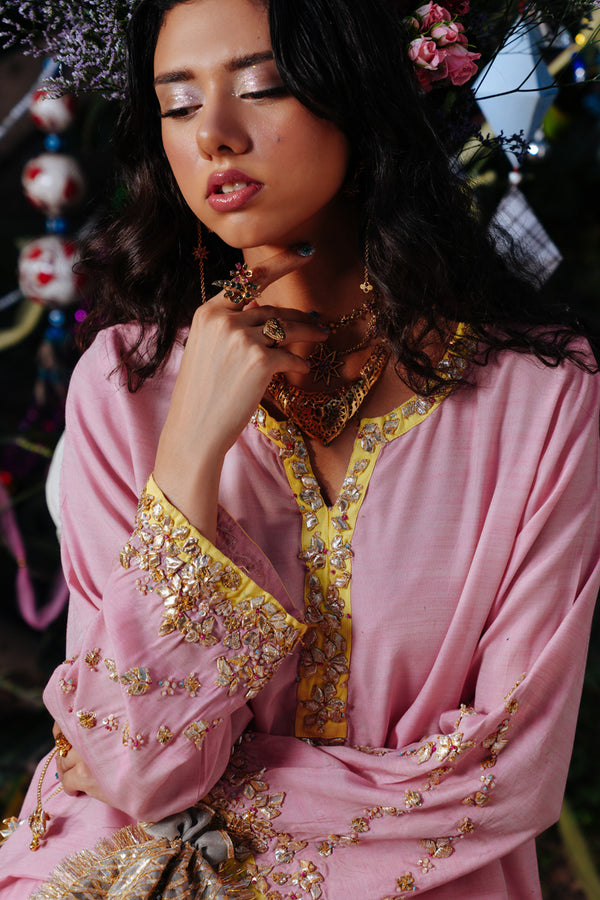 Gota Kari Chatta Patti Gharara Set