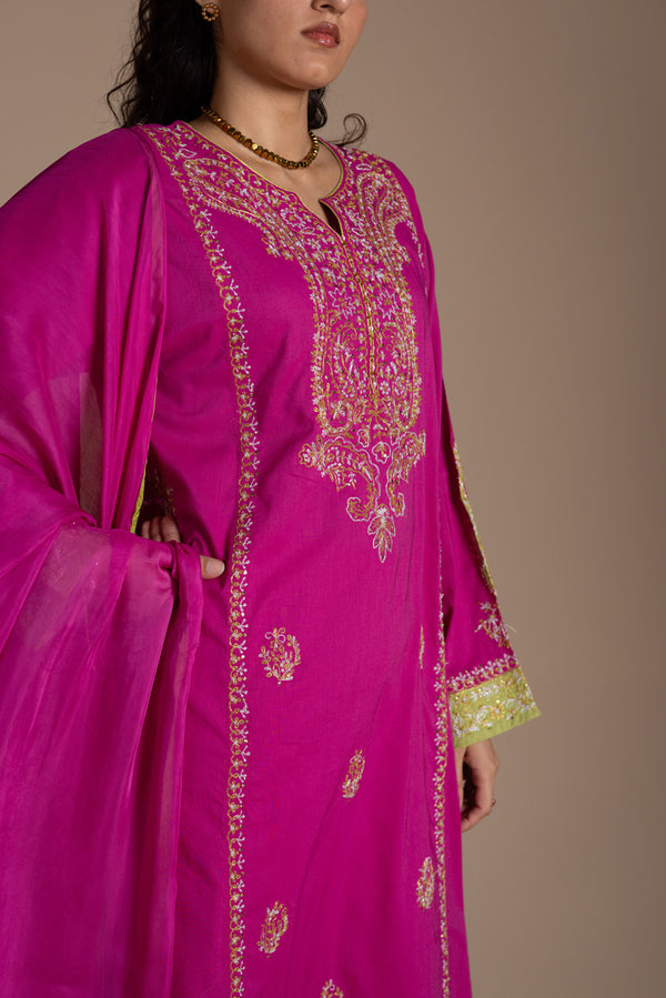 Mukaish Bliss 3-Piece Suit