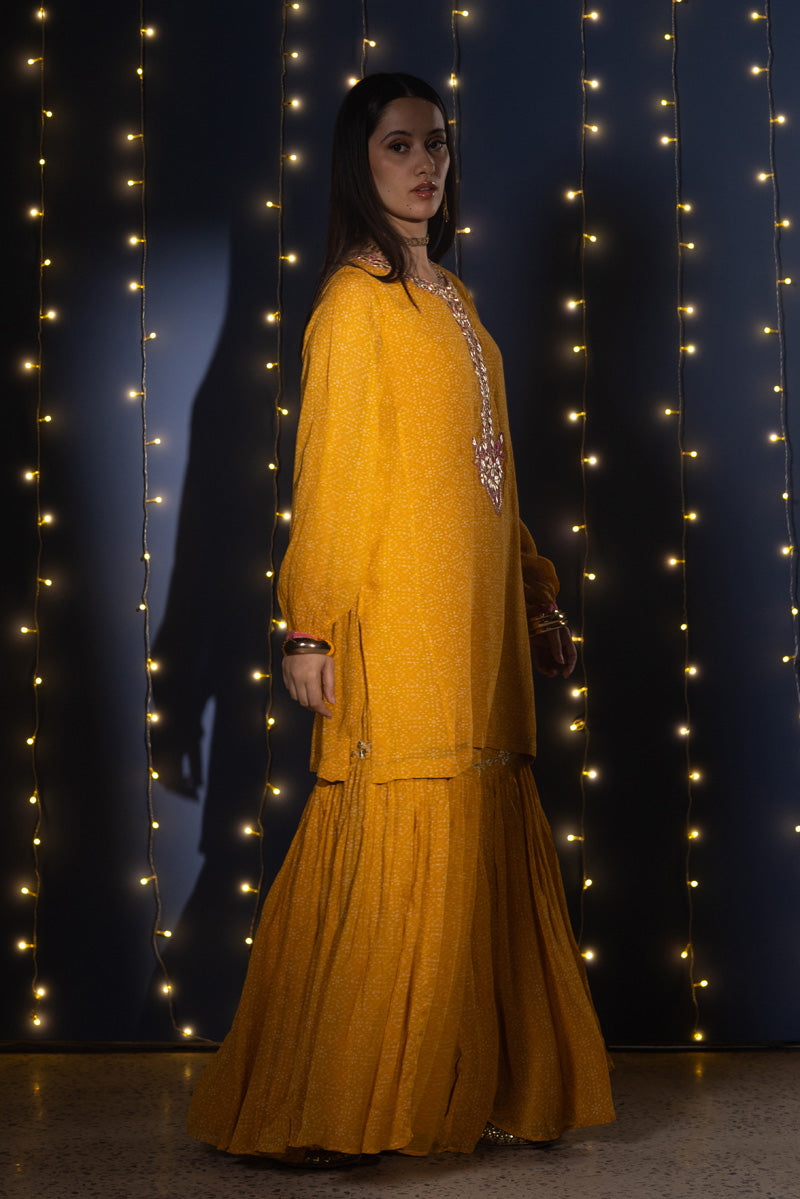 Chunari Charm Gharara Set
