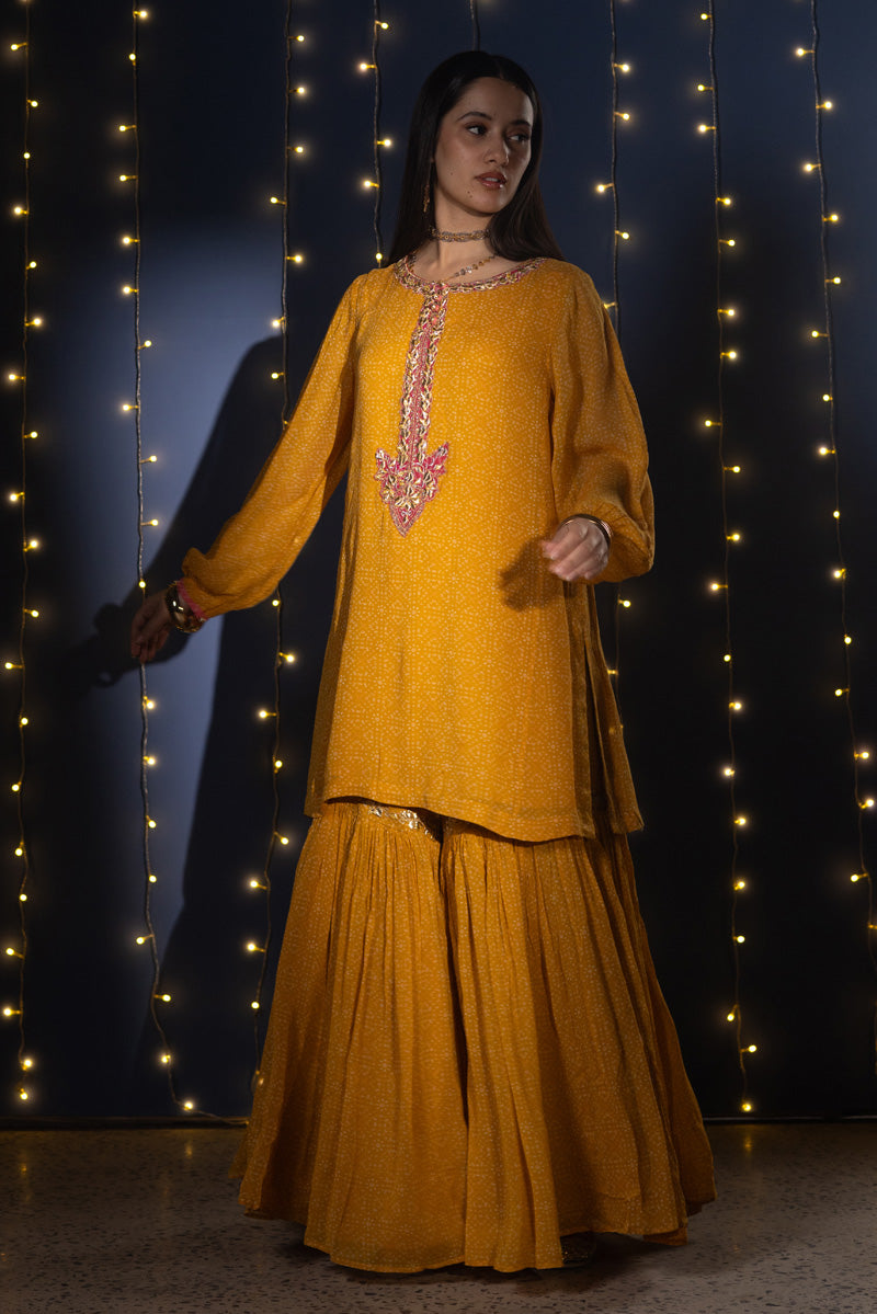 Chunari Charm Gharara Set