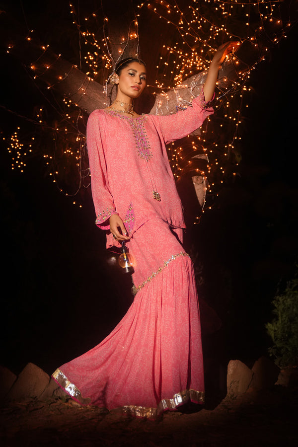 Gota Opulence Gharara Set