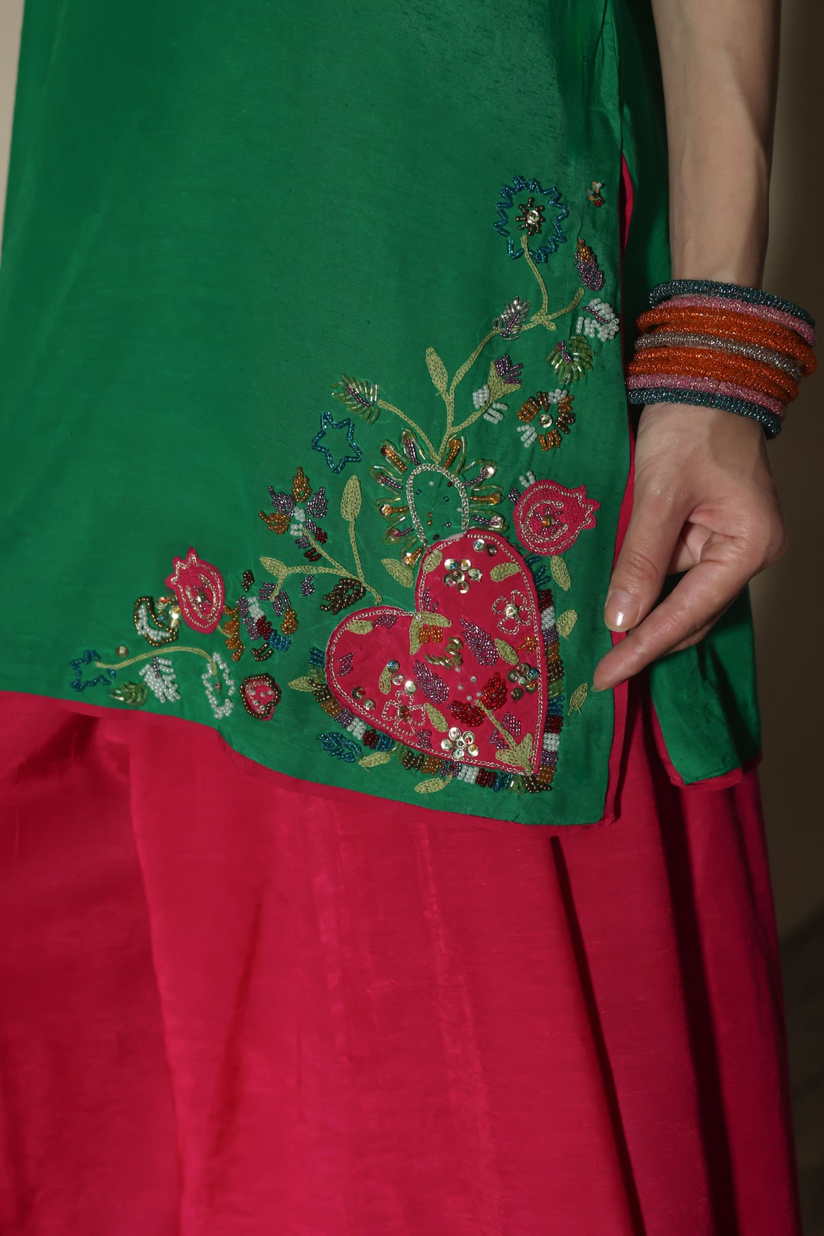Dilkaar Embroidered Set
