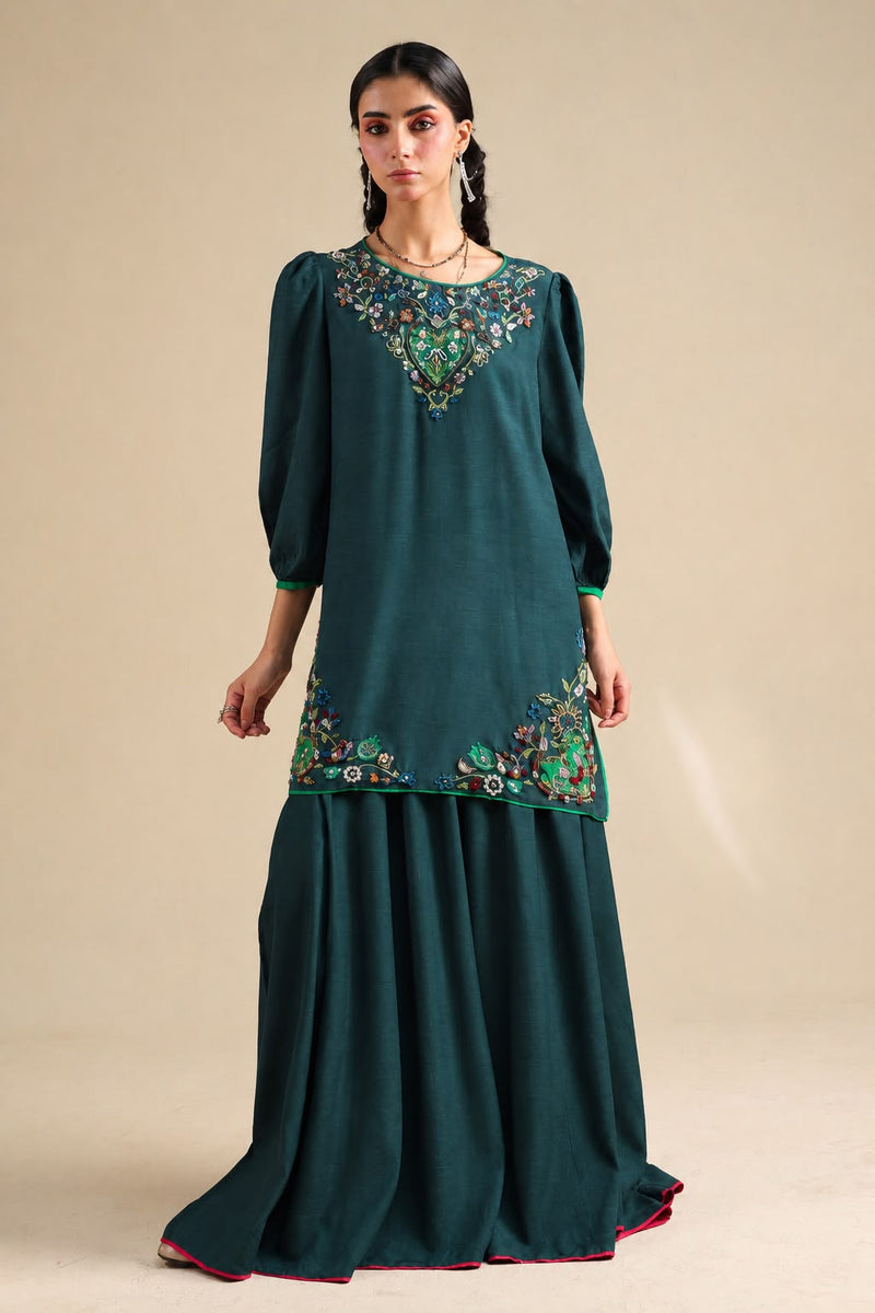Dilkaar Embroidered Set