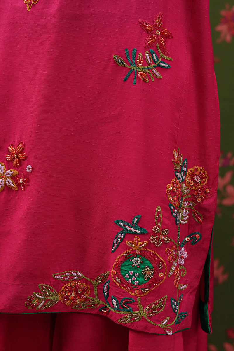 Embroidered Sharara Set