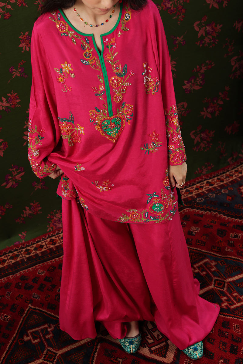Embroidered Sharara Set