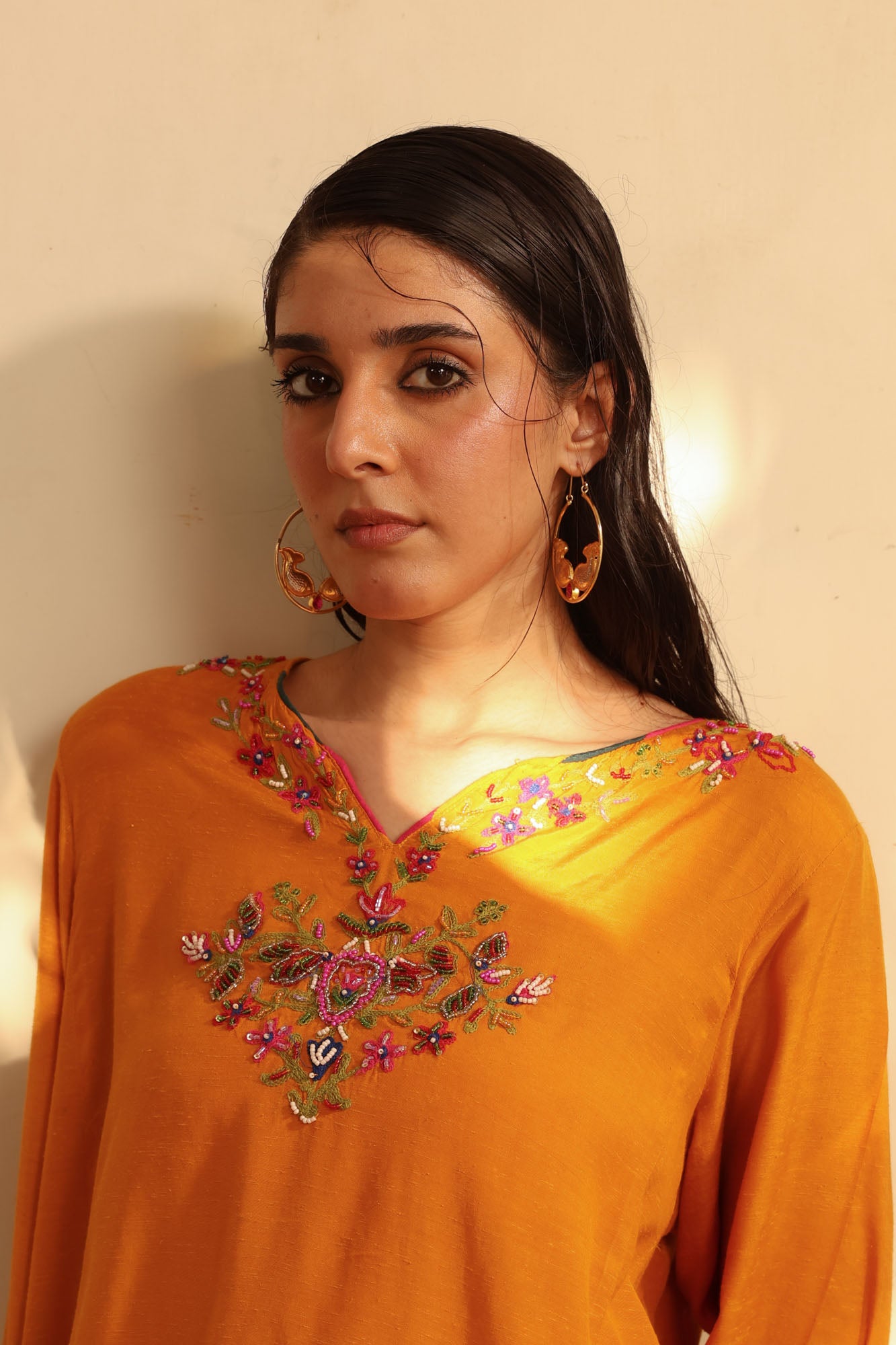 Dewdrop Embroidered Set