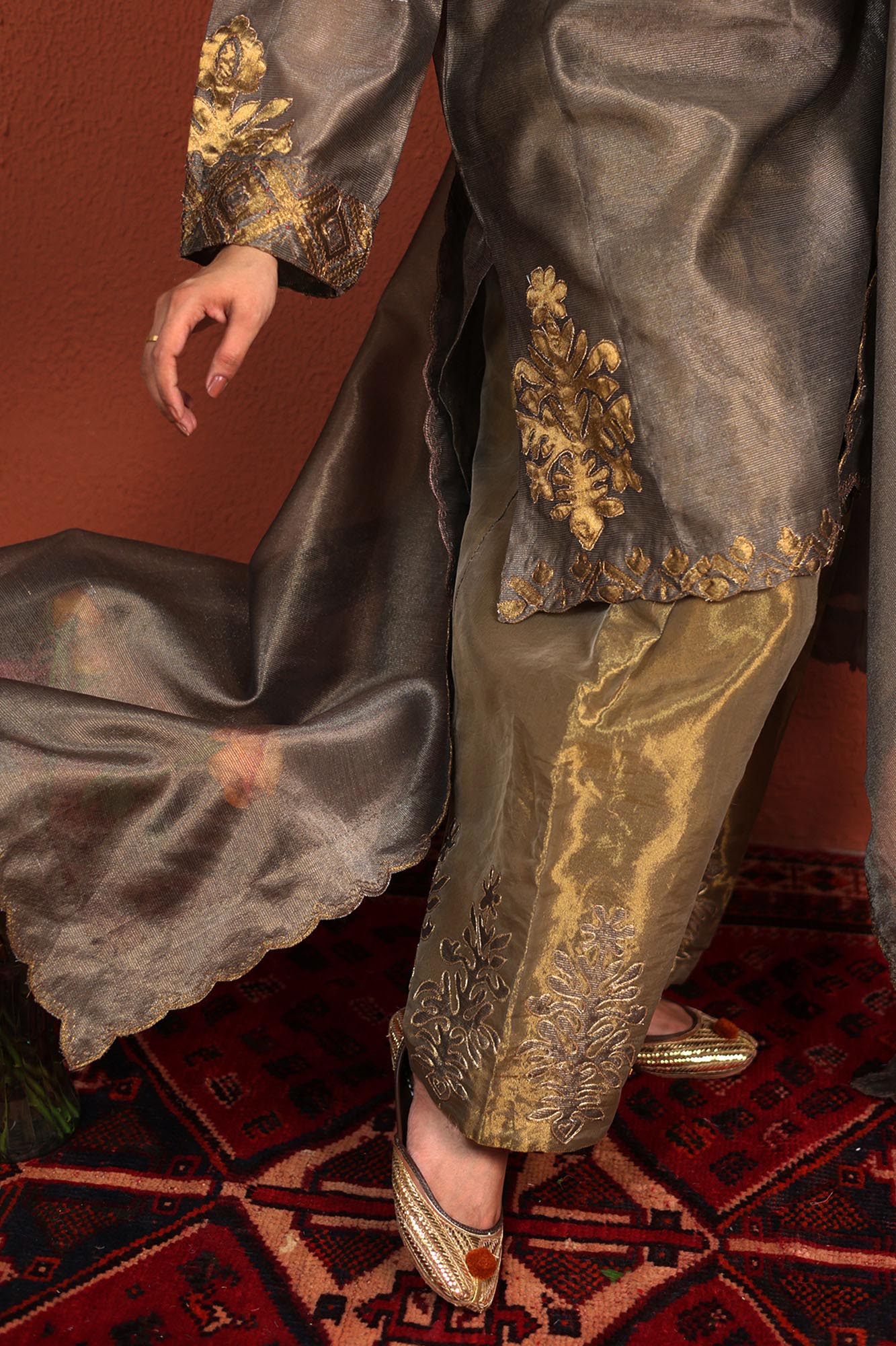 Metallic Muse Shalwar Suit
