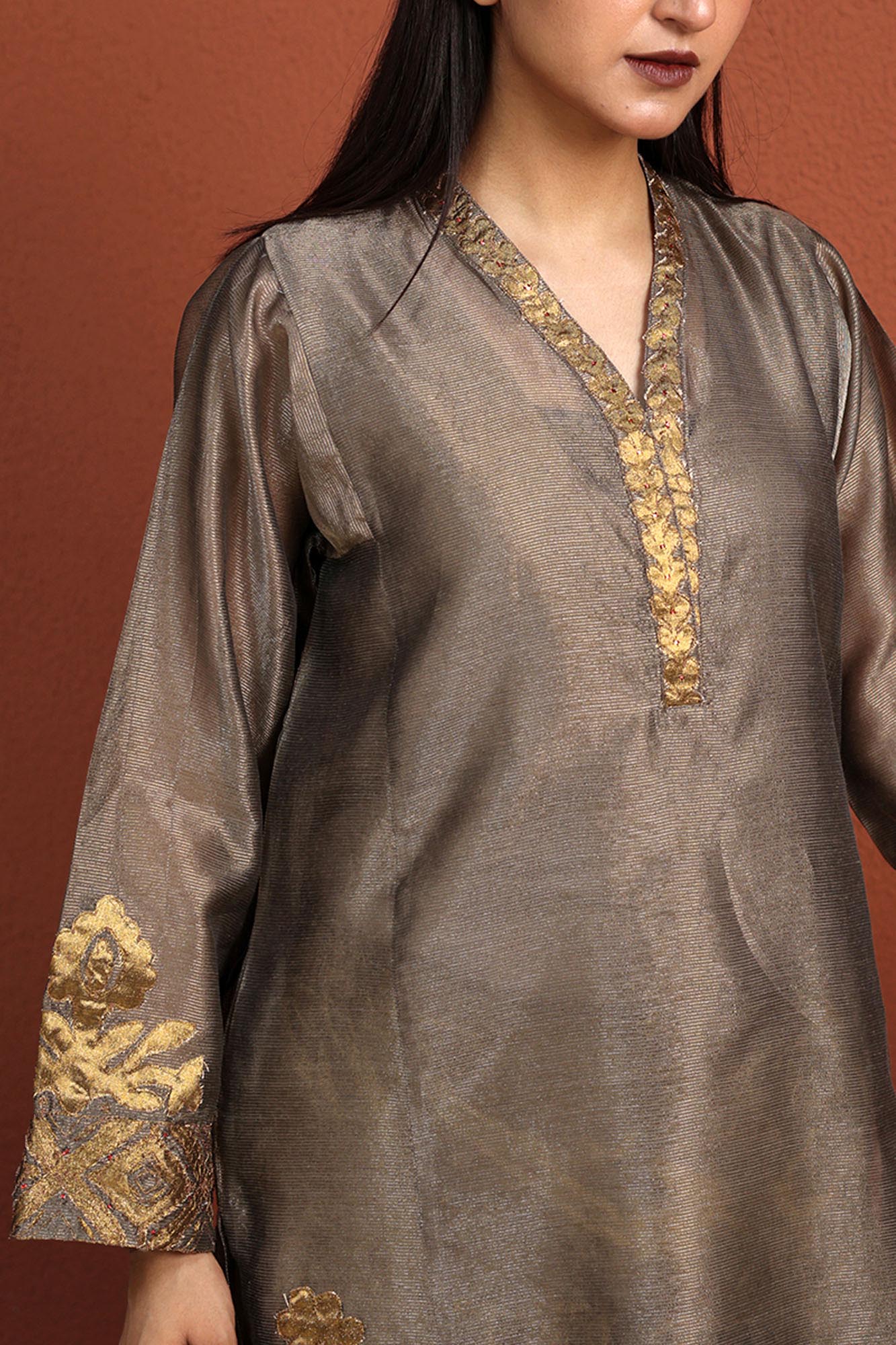 Metallic Muse Shalwar Suit
