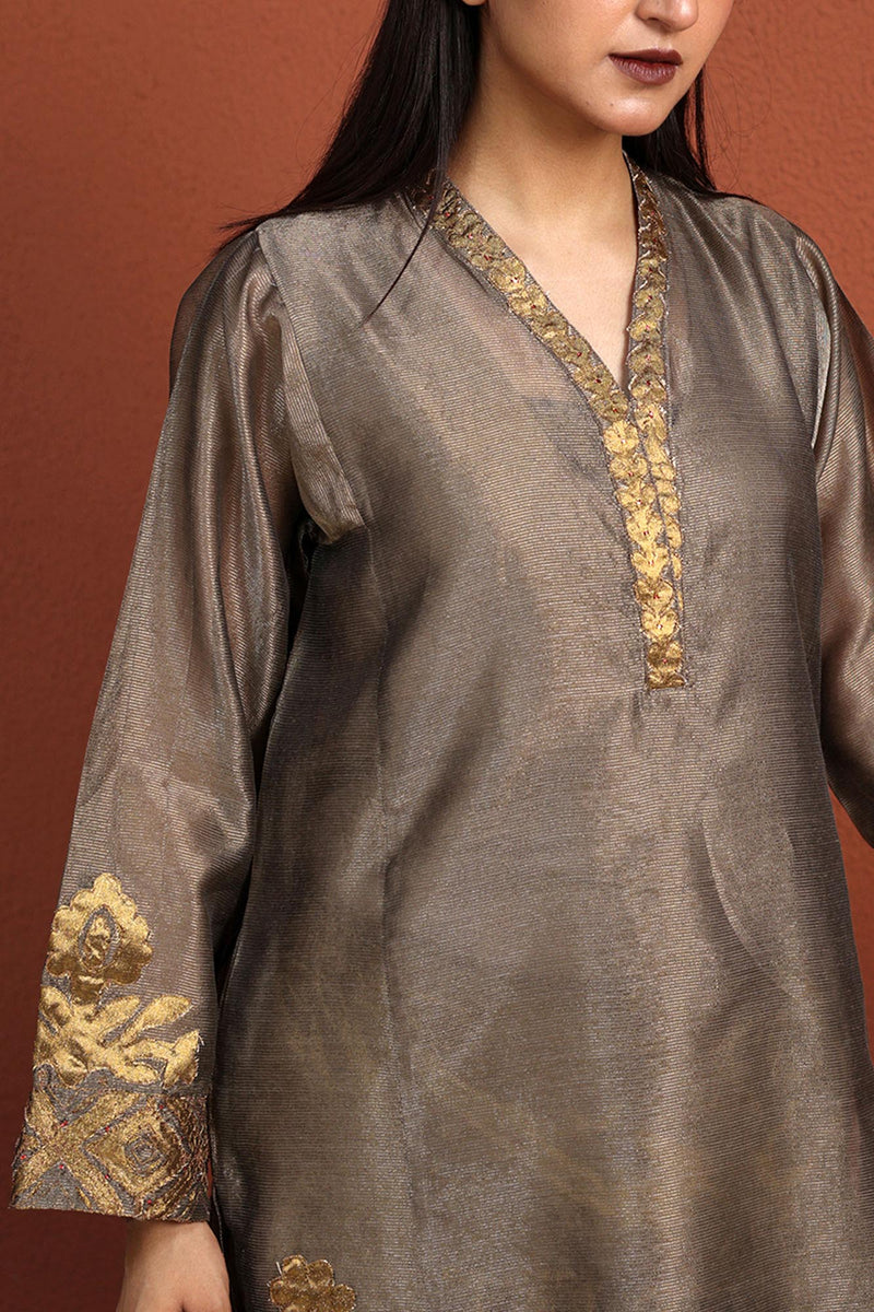 Metallic Muse Shalwar Suit