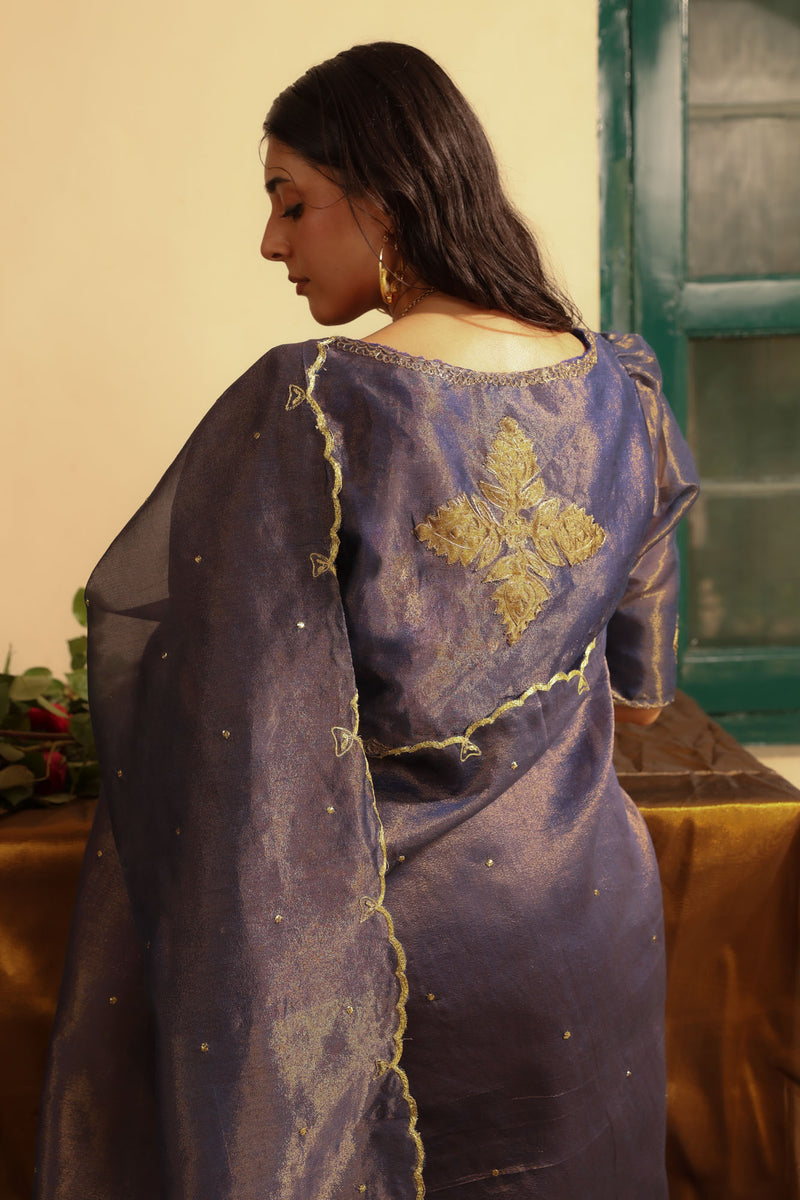 Luxe Dusk Saree