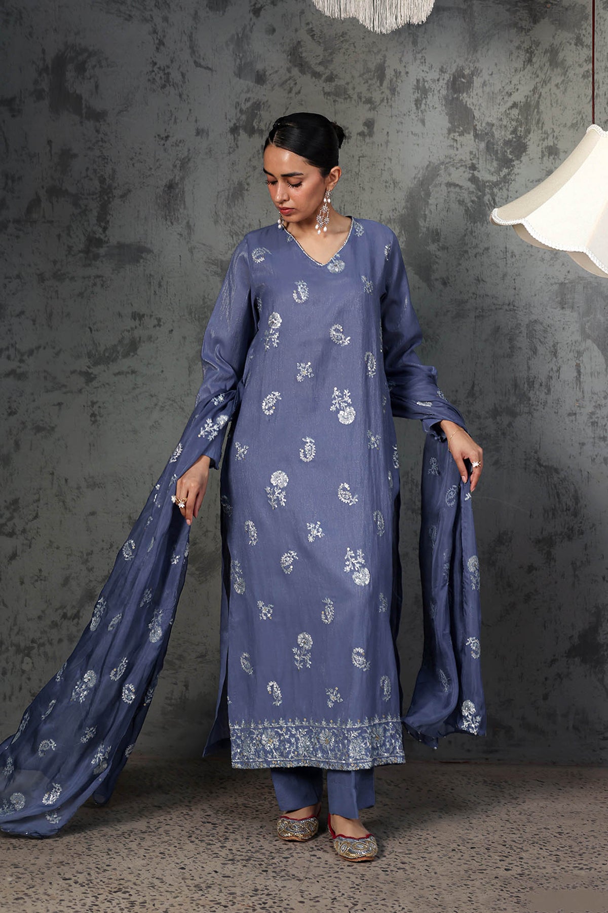 Embroidered Opulence Ensemble