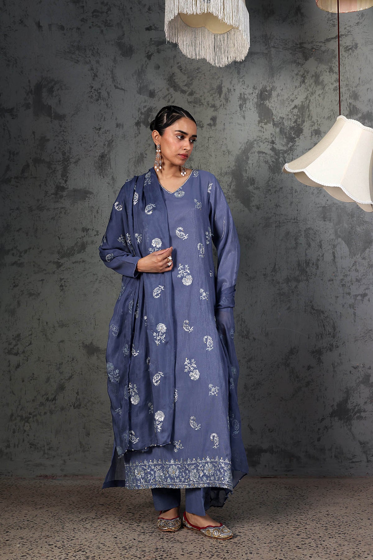 Embroidered Opulence Ensemble