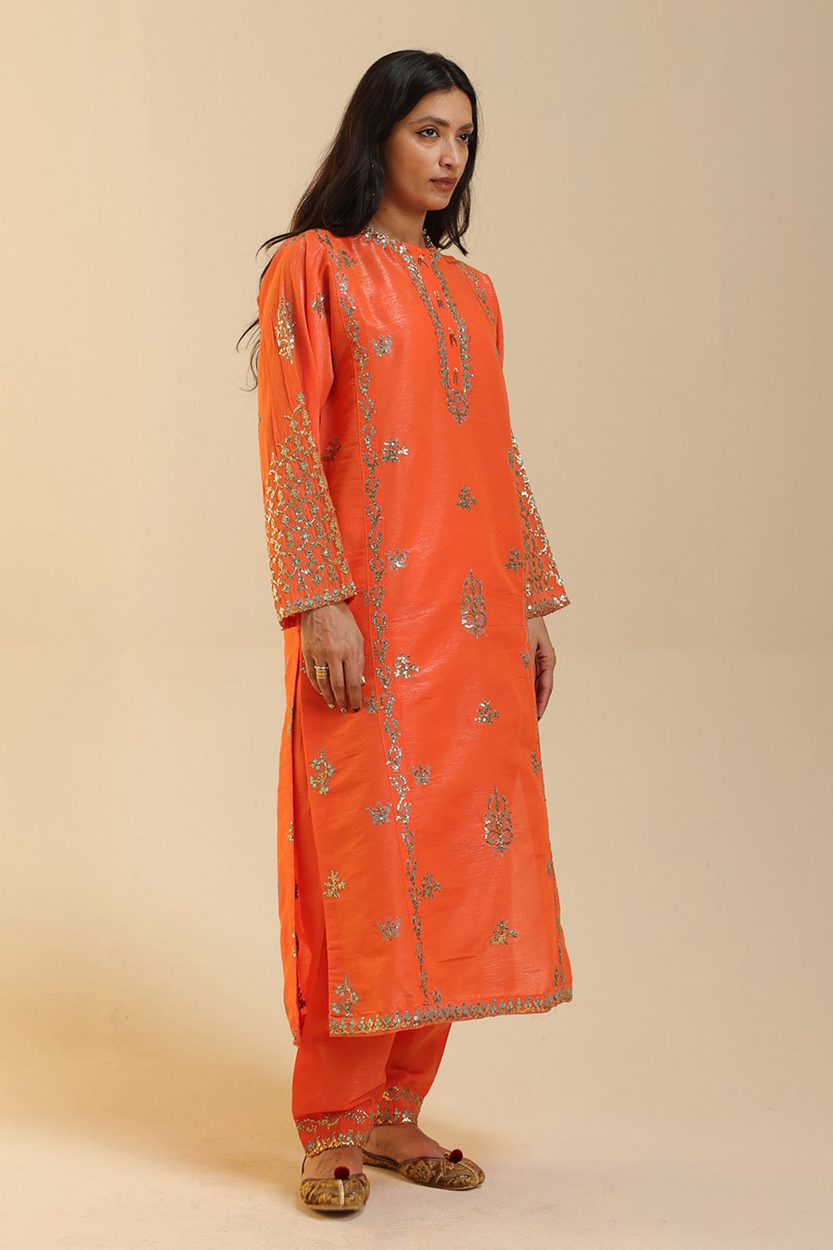 Sequin Embroidered Suit