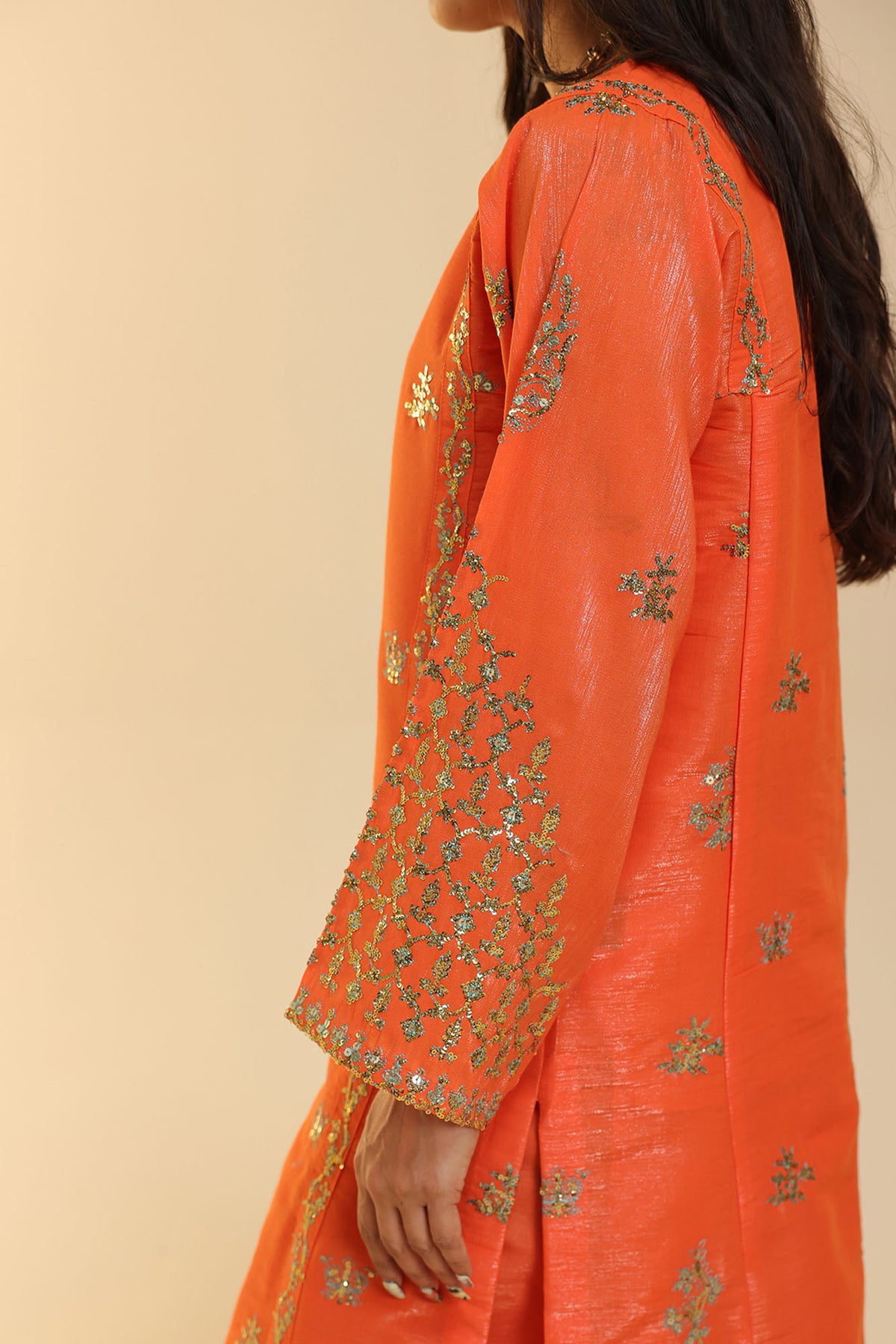 Sequin Embroidered Suit
