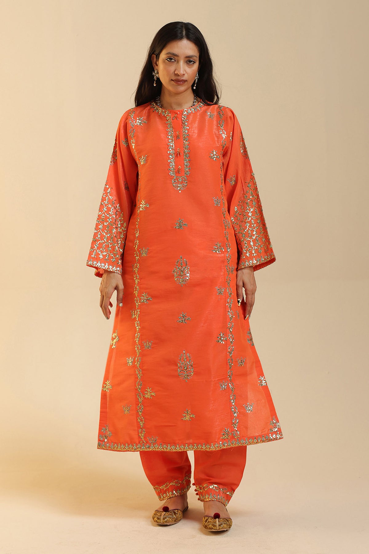 Sequin Embroidered Suit