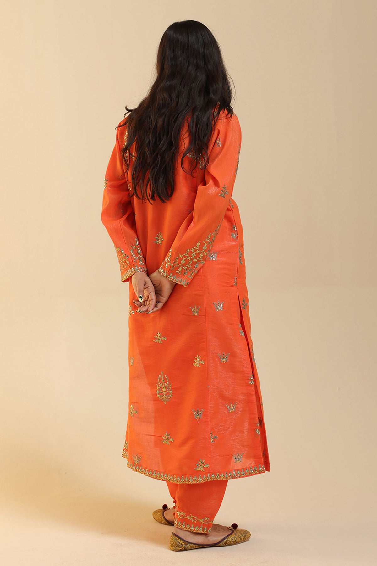 Sequin Embroidered Suit