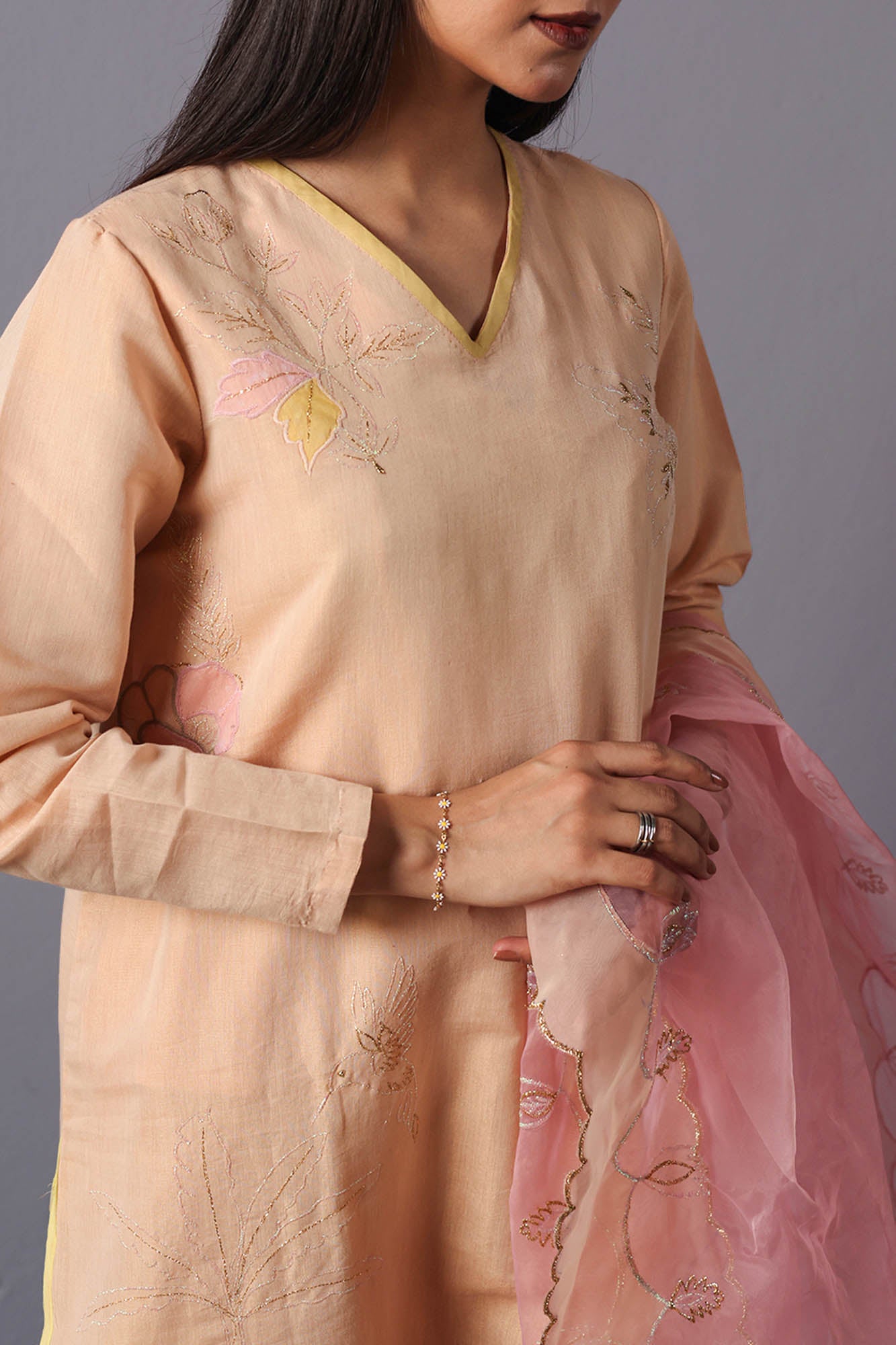 Embroidered Opulent Ensemble