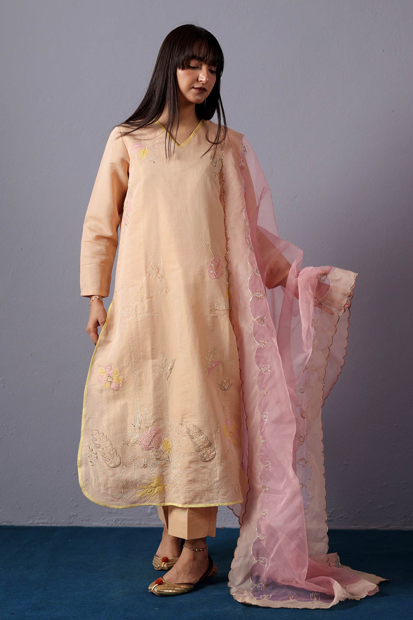 Embroidered Opulent Ensemble