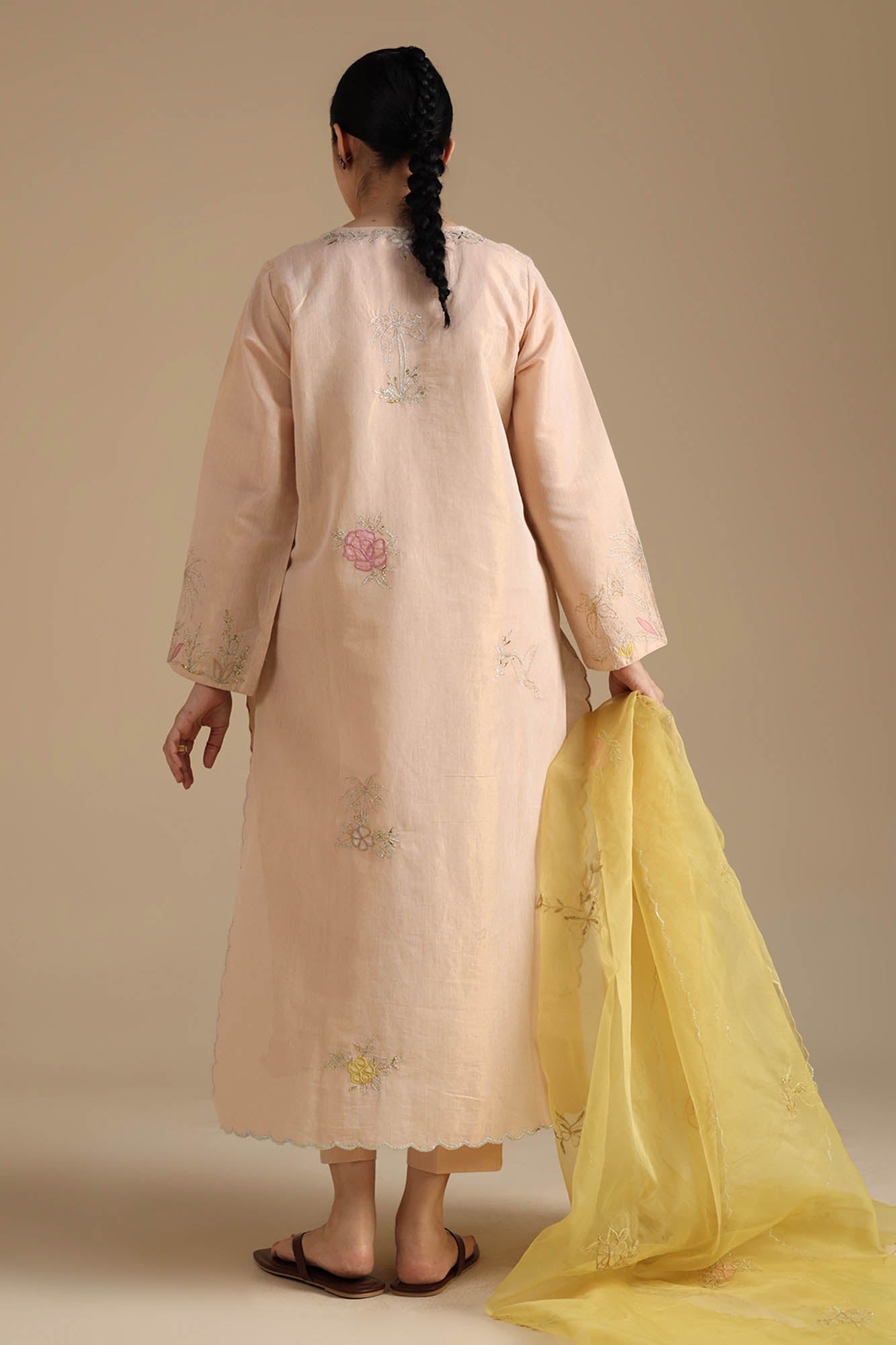 Gul Embroidered Ensemble