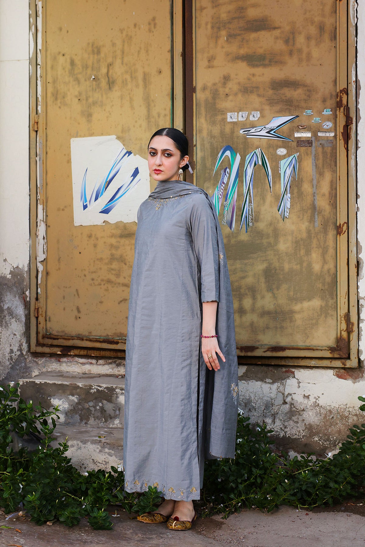 Embroidered 3-Piece Ensemble