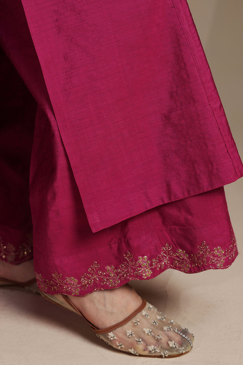 Burnt Rose Flared Ensemble