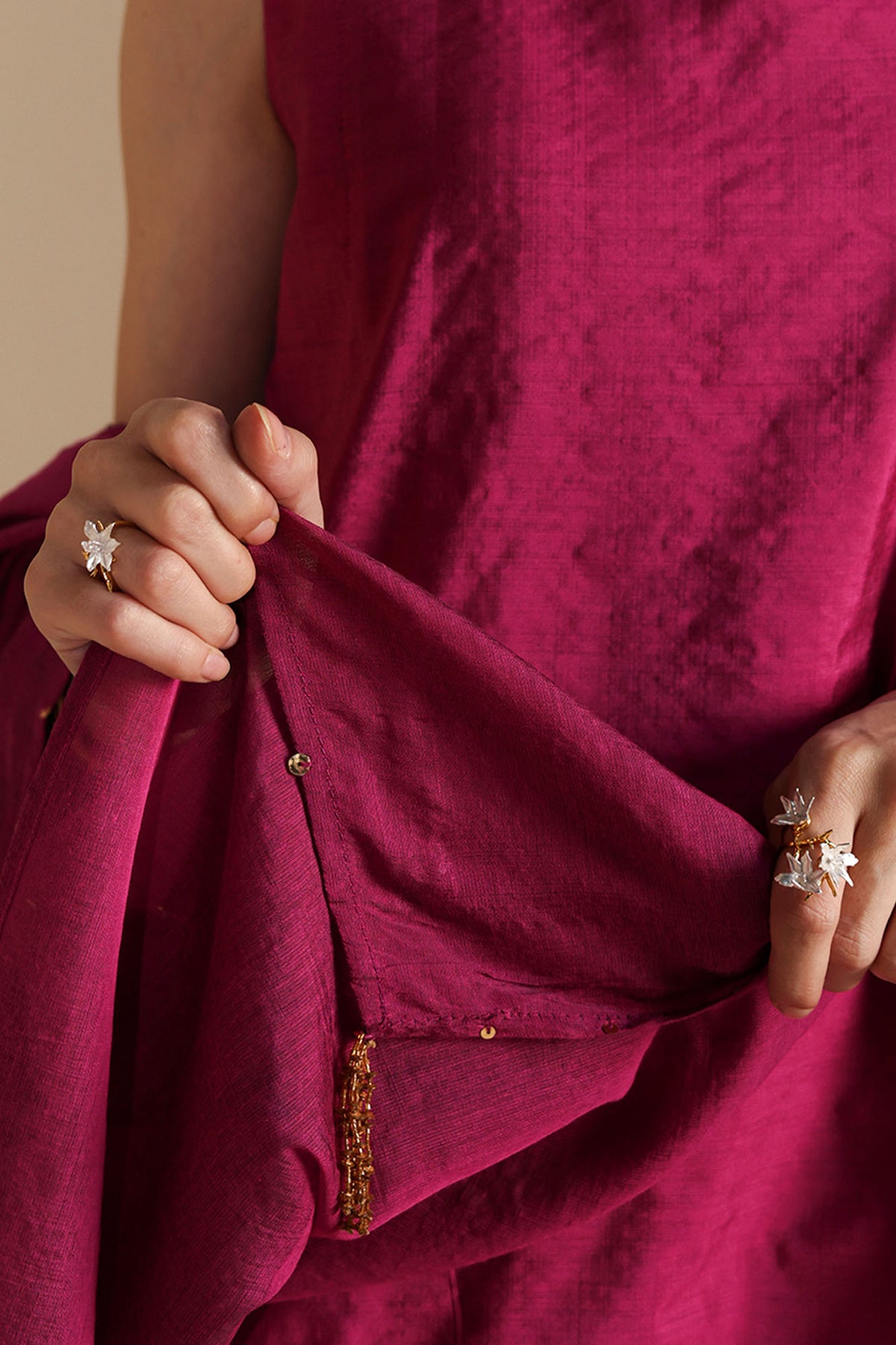 Burnt Rose Flared Ensemble