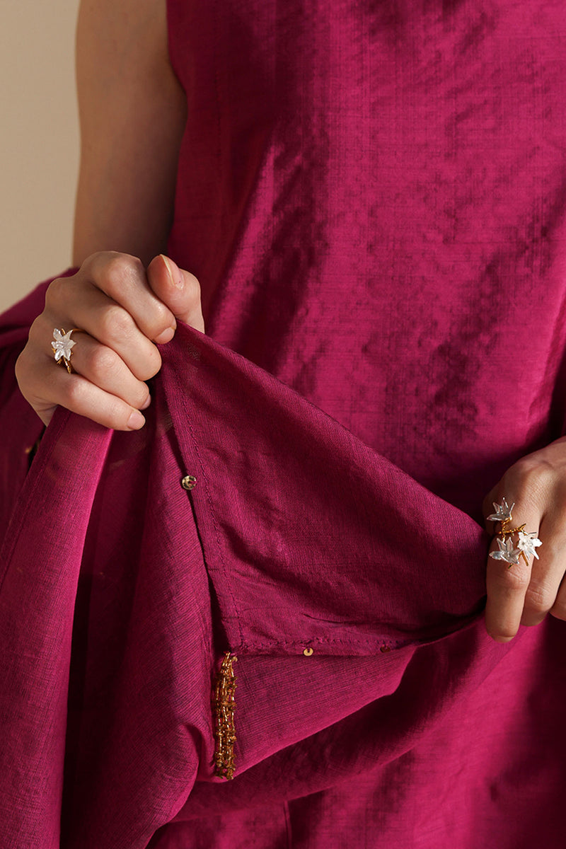 Burnt Rose Flared Ensemble
