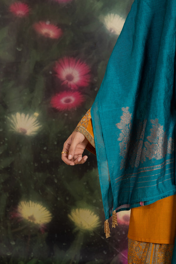 Golden Rose Dupatta