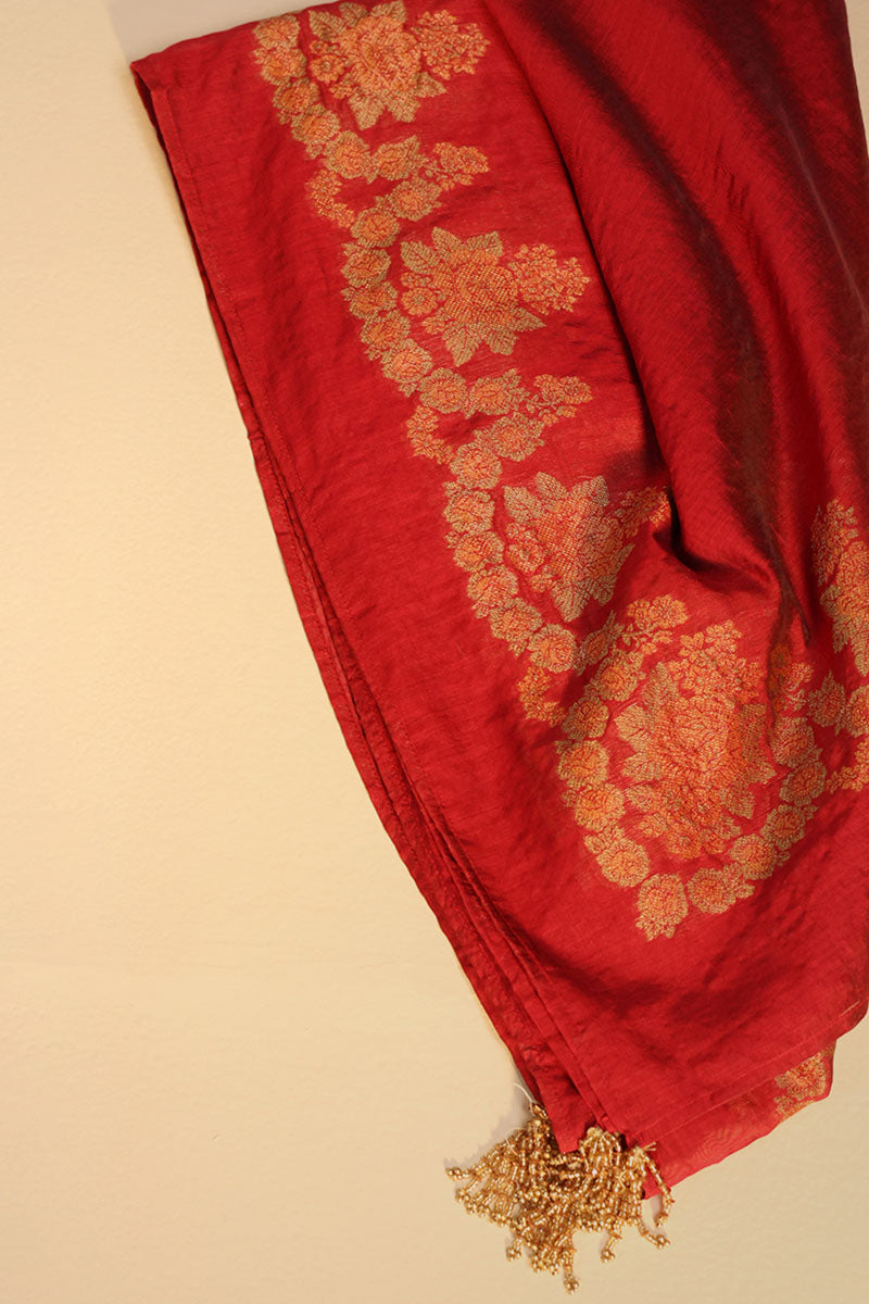 Golden Rose Dupatta