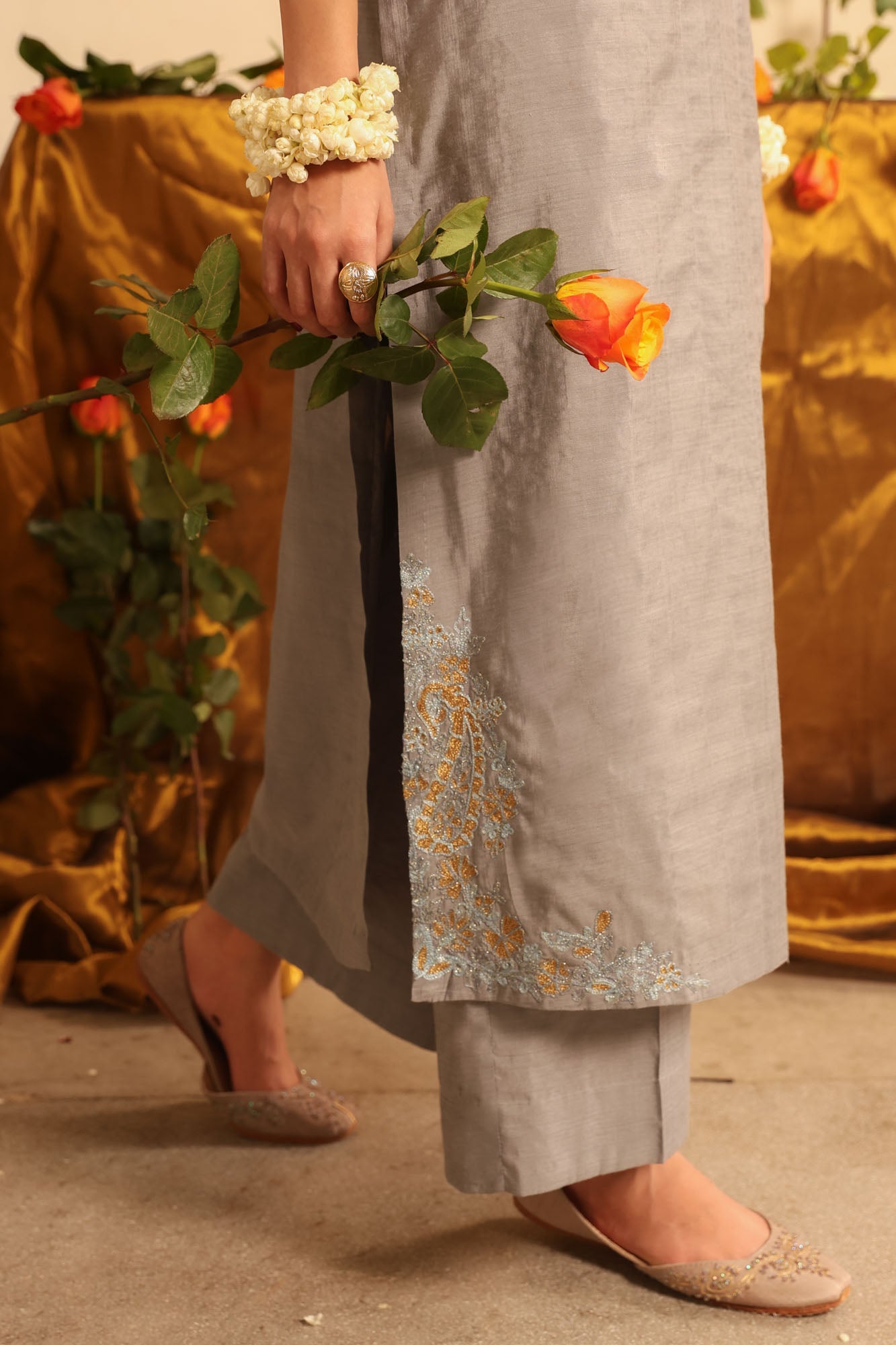Embroidered Haze Set