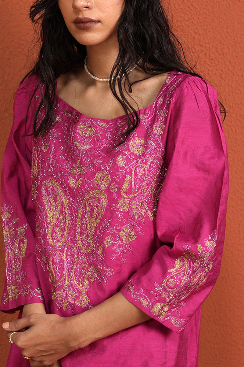 Embroidered Haze Set