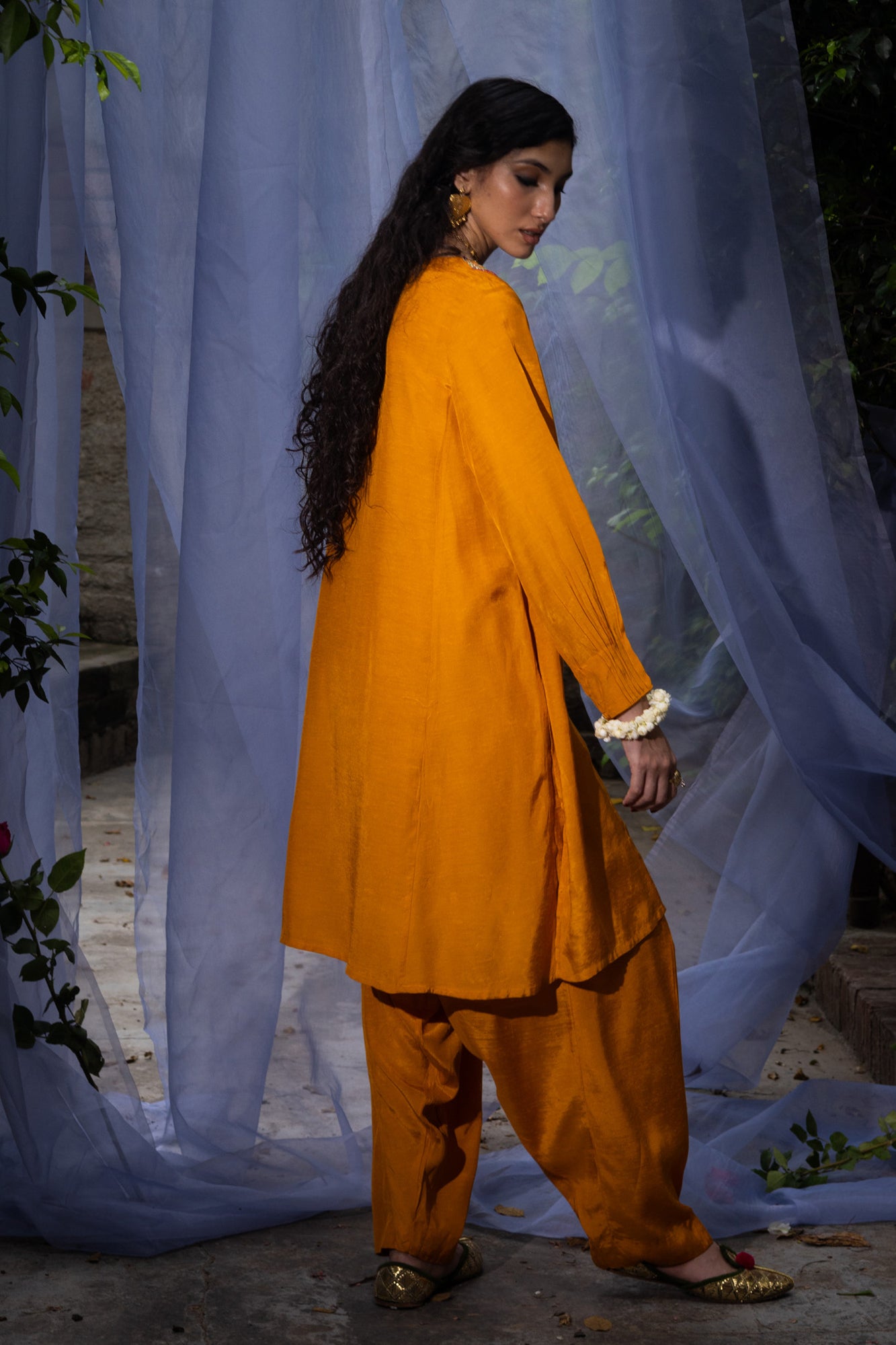 Gold Dusk Embroidered Set