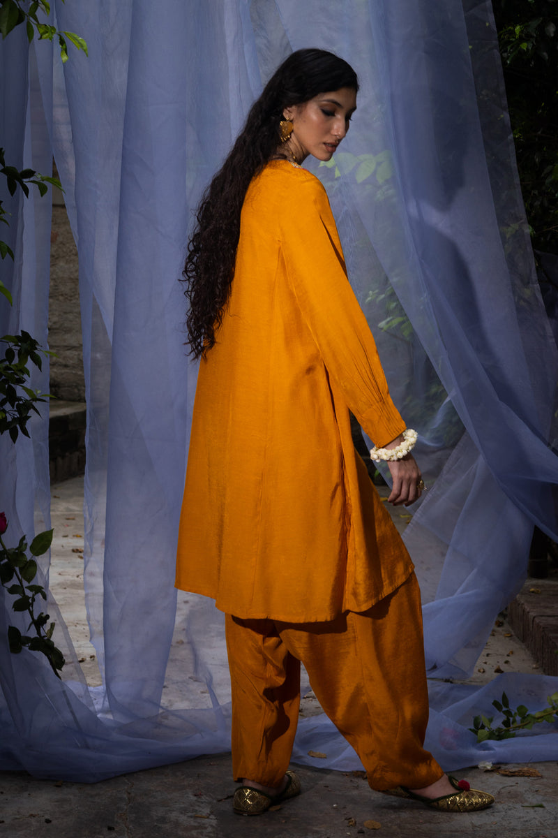 Gold Dusk Embroidered Set