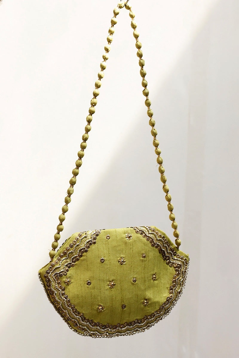 Embroidered Potli