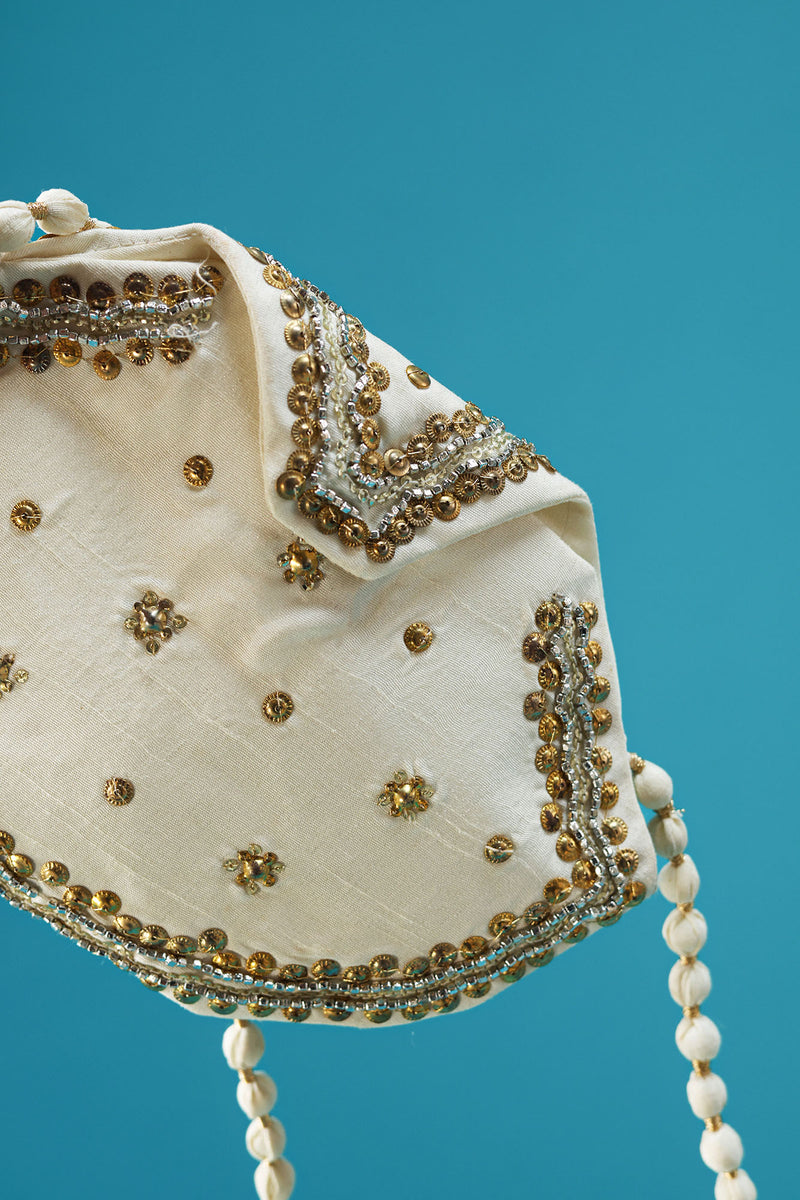 Embroidered Potli