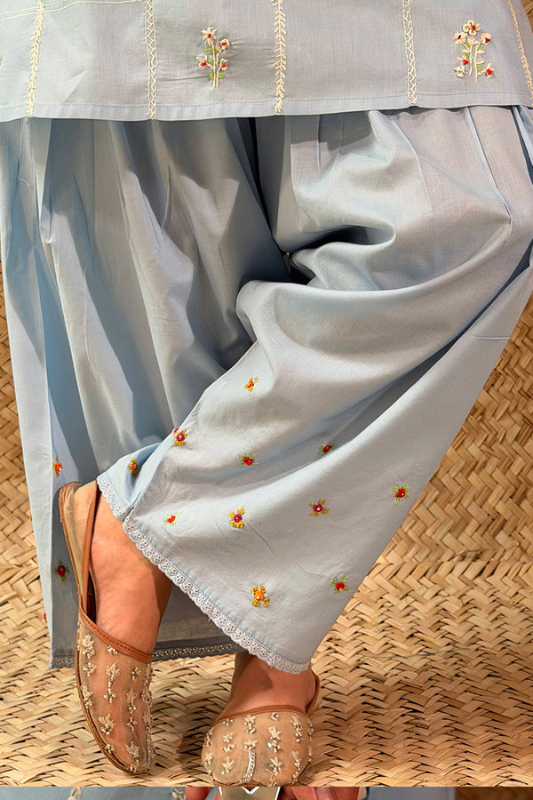 Tarkashi Blooms Farshi Set