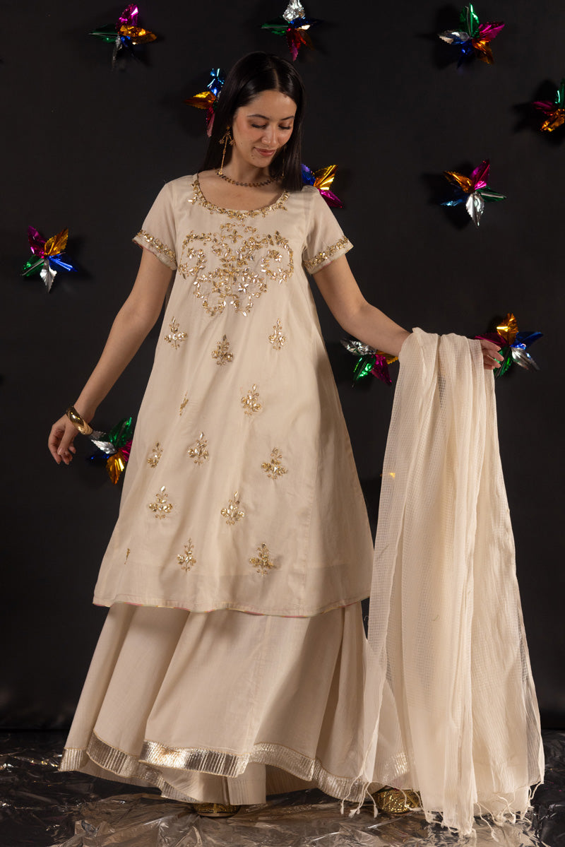 Mehr Noor Gota 3-Piece Ensemble