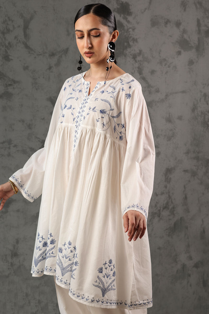 Handcrafted Gathered Shirt