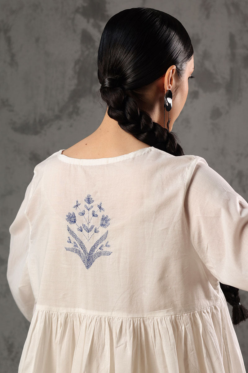 Handcrafted Gathered Shirt