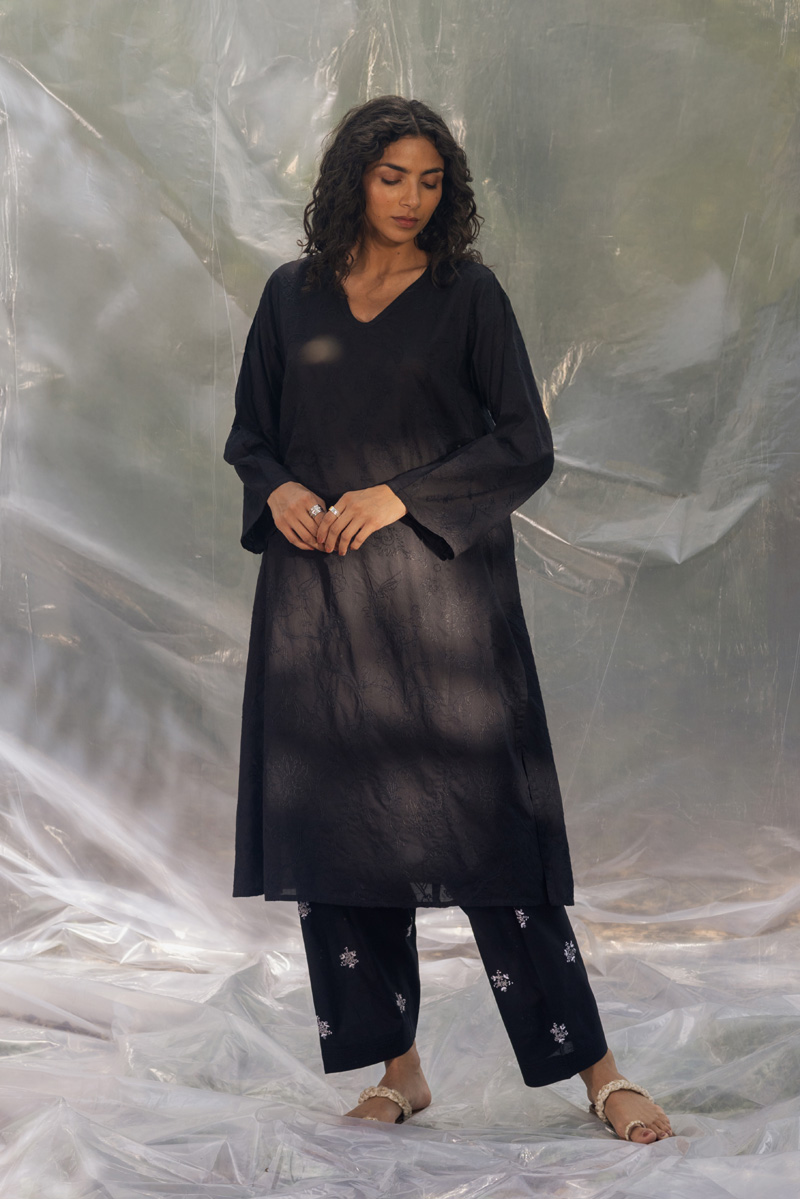 Hand-Stitch N K R Shirt